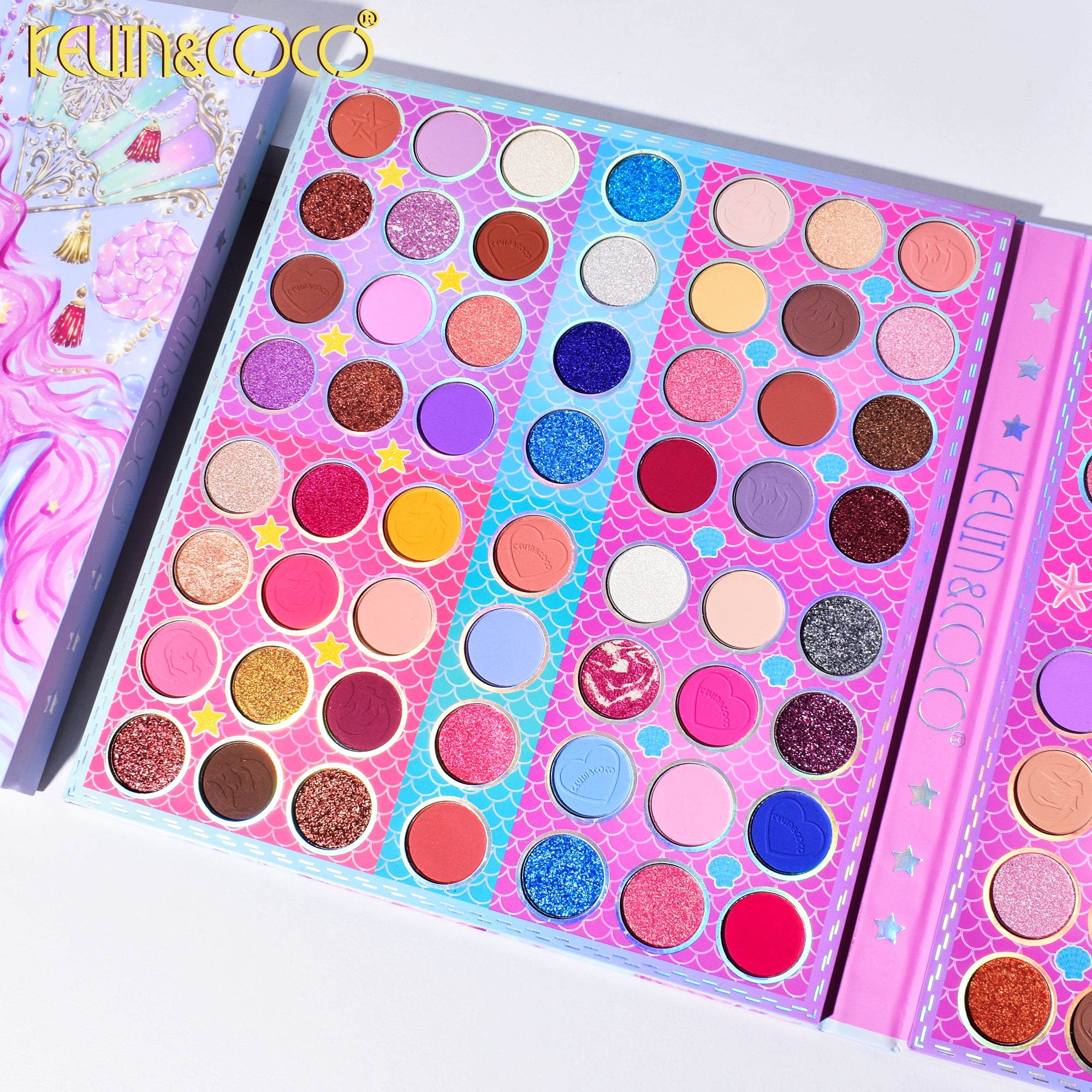 86-Color Mermaid Teasure Eyeshadow Palette (KC894431)