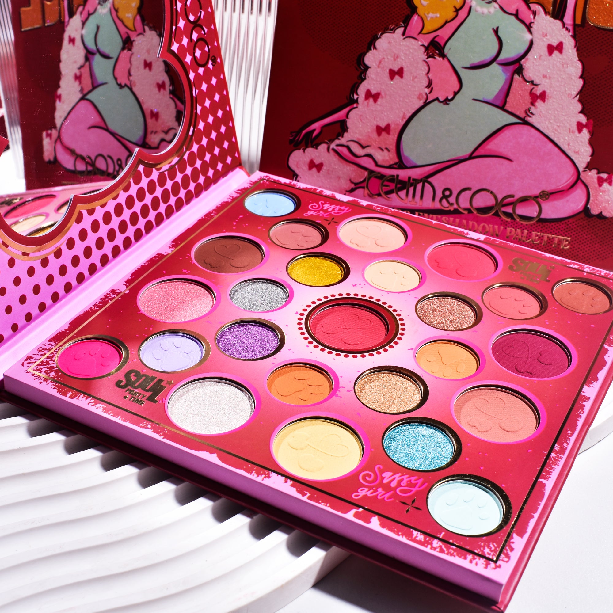 Spicy Girl 25-Color Eyeshadow Palette (KC244355)