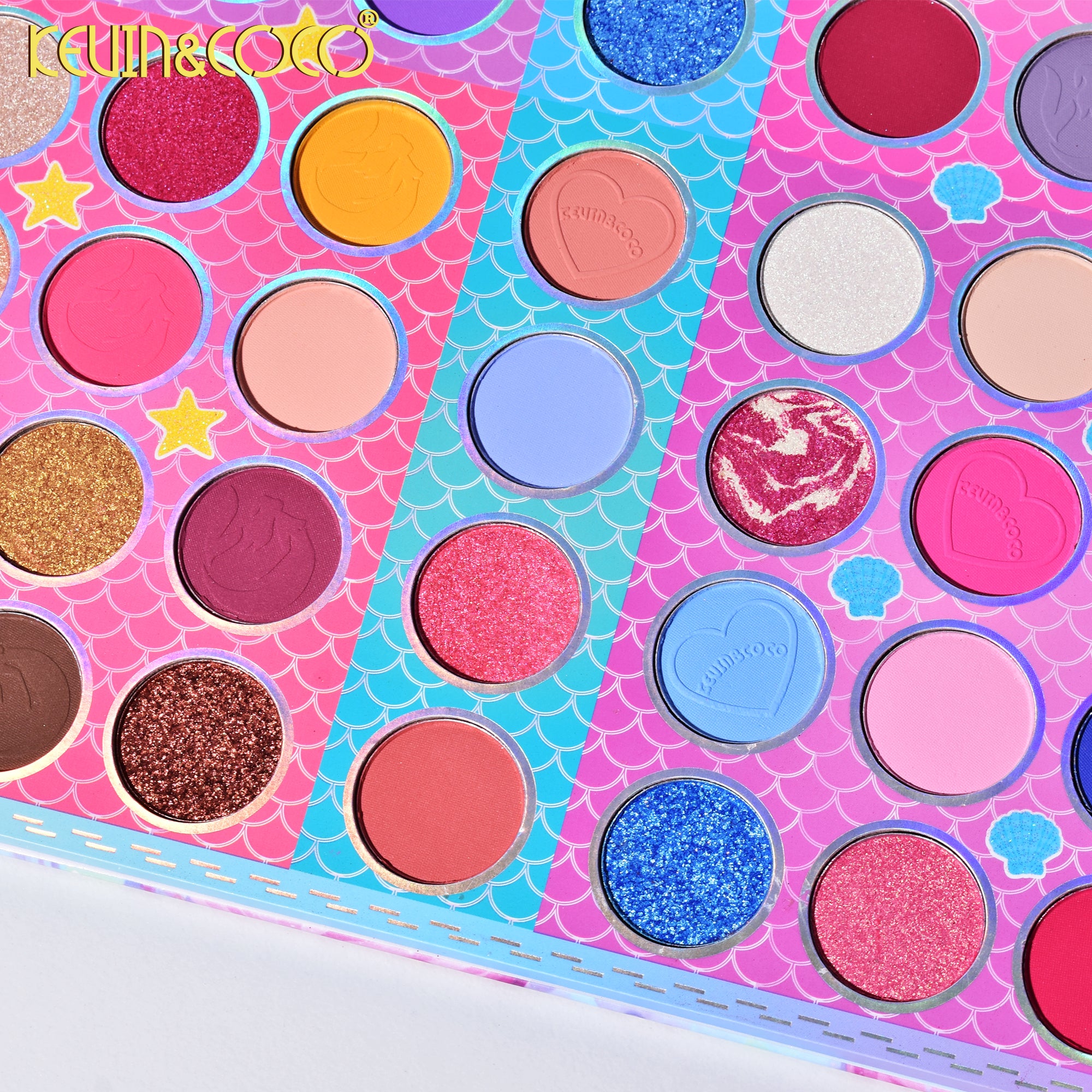 86-Color Mermaid Teasure Eyeshadow Palette (KC894431)