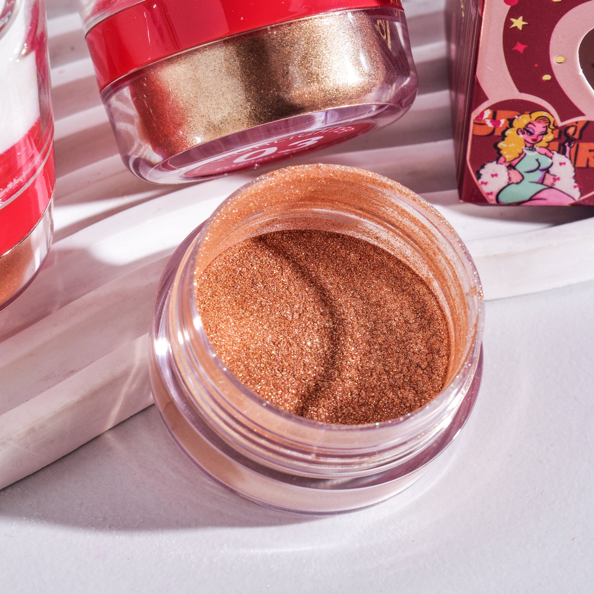 Spicy Girl 3-Color Loose Powder Highlighter (KC240357)