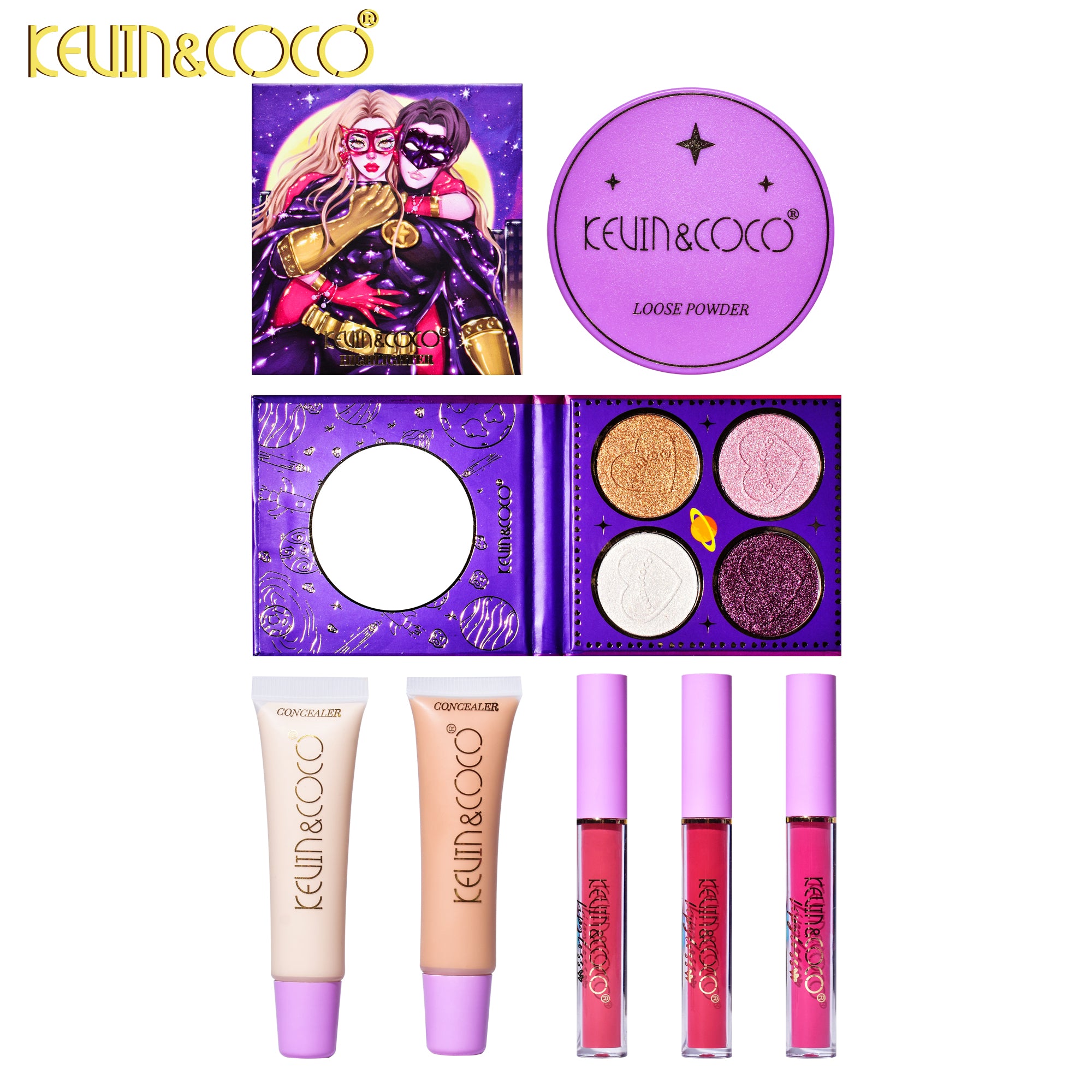 43-Color Star Couple Makeup Set (KC231286)