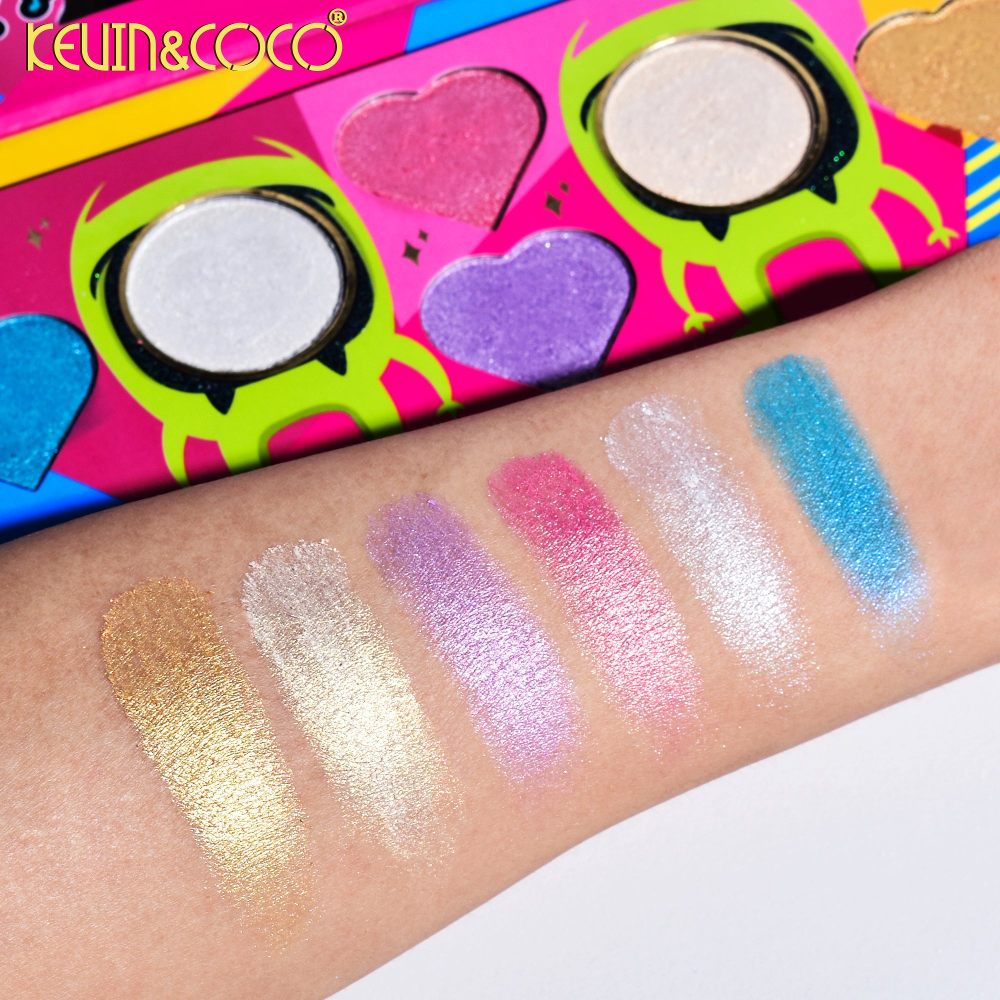 6-Color Fruit Party Highlighter Palette (KC231804)