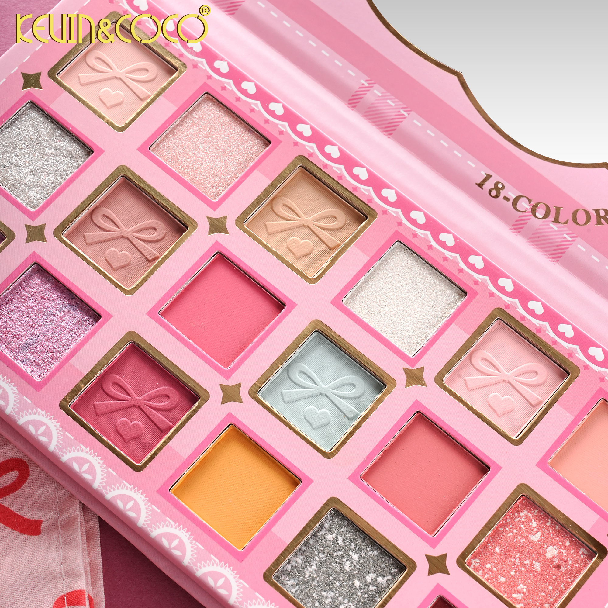 Whisper Traces Collection Paper 18 Eyeshadow Palette -6PCS(KC1817/KC18181)