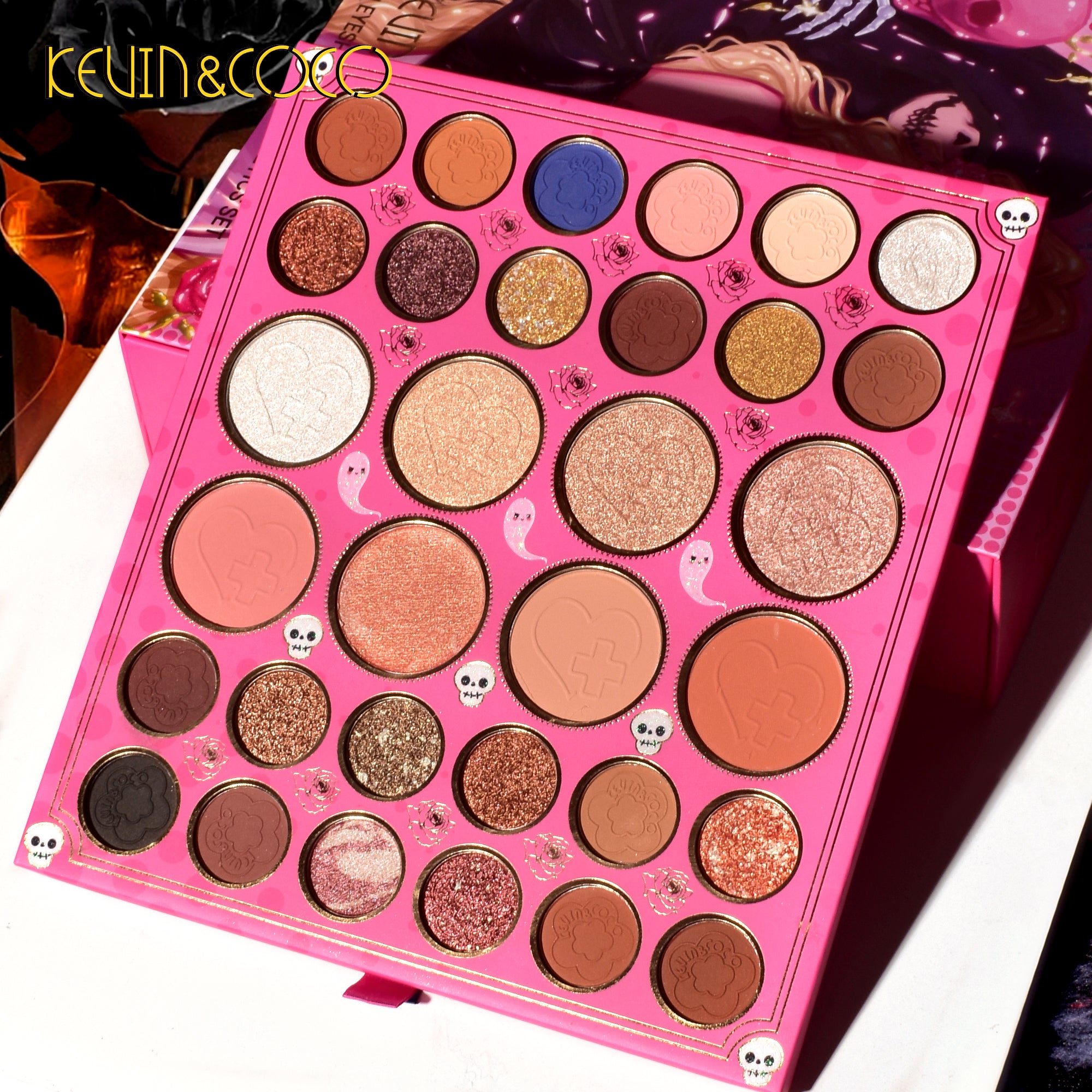 【Halloween Edition】74-Color Demon Tears Makeup Set