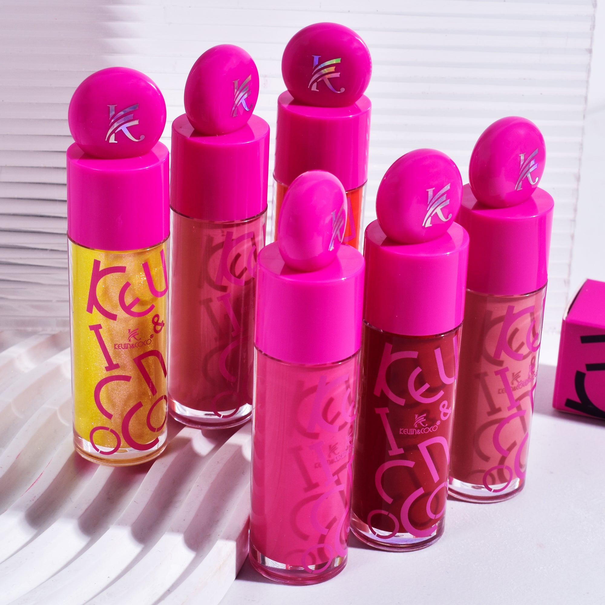 KEVIN & COCO 6-Color Lip Gloss (KC244508)