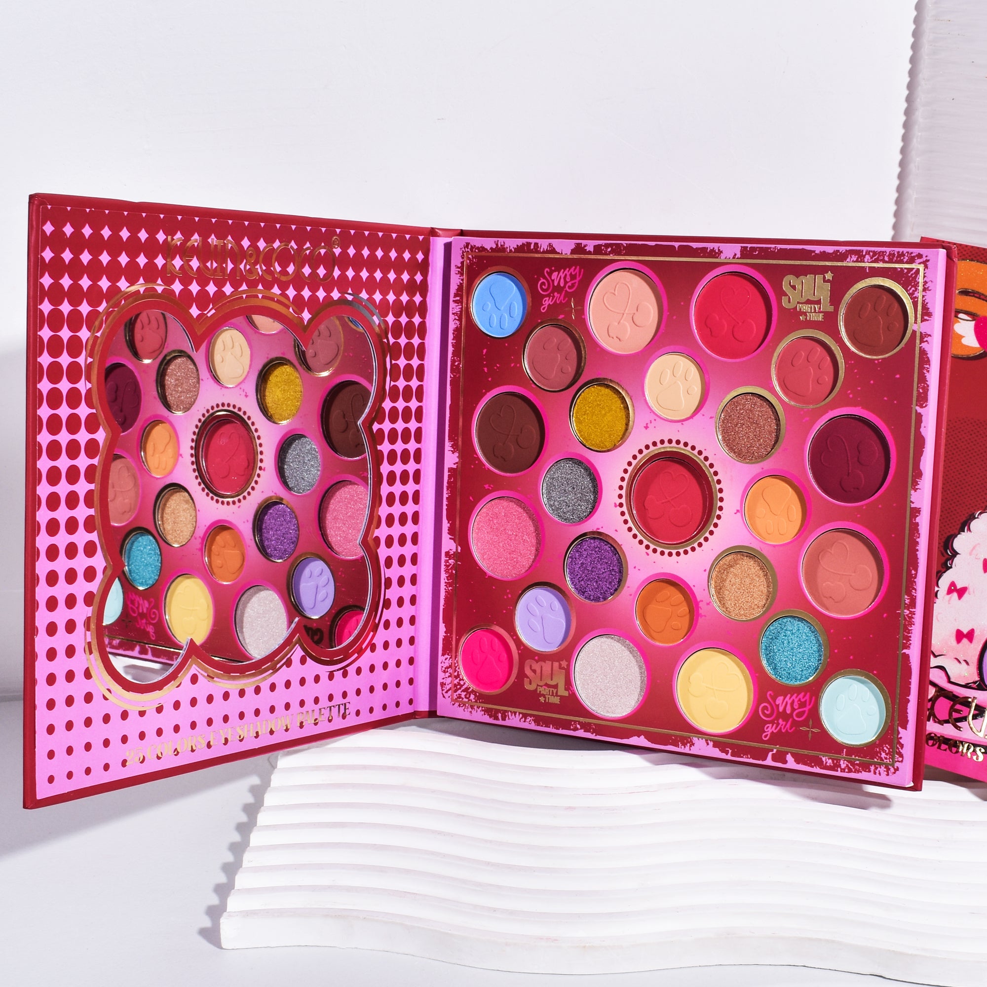 Spicy Girl 25-Color Eyeshadow Palette (KC244355)