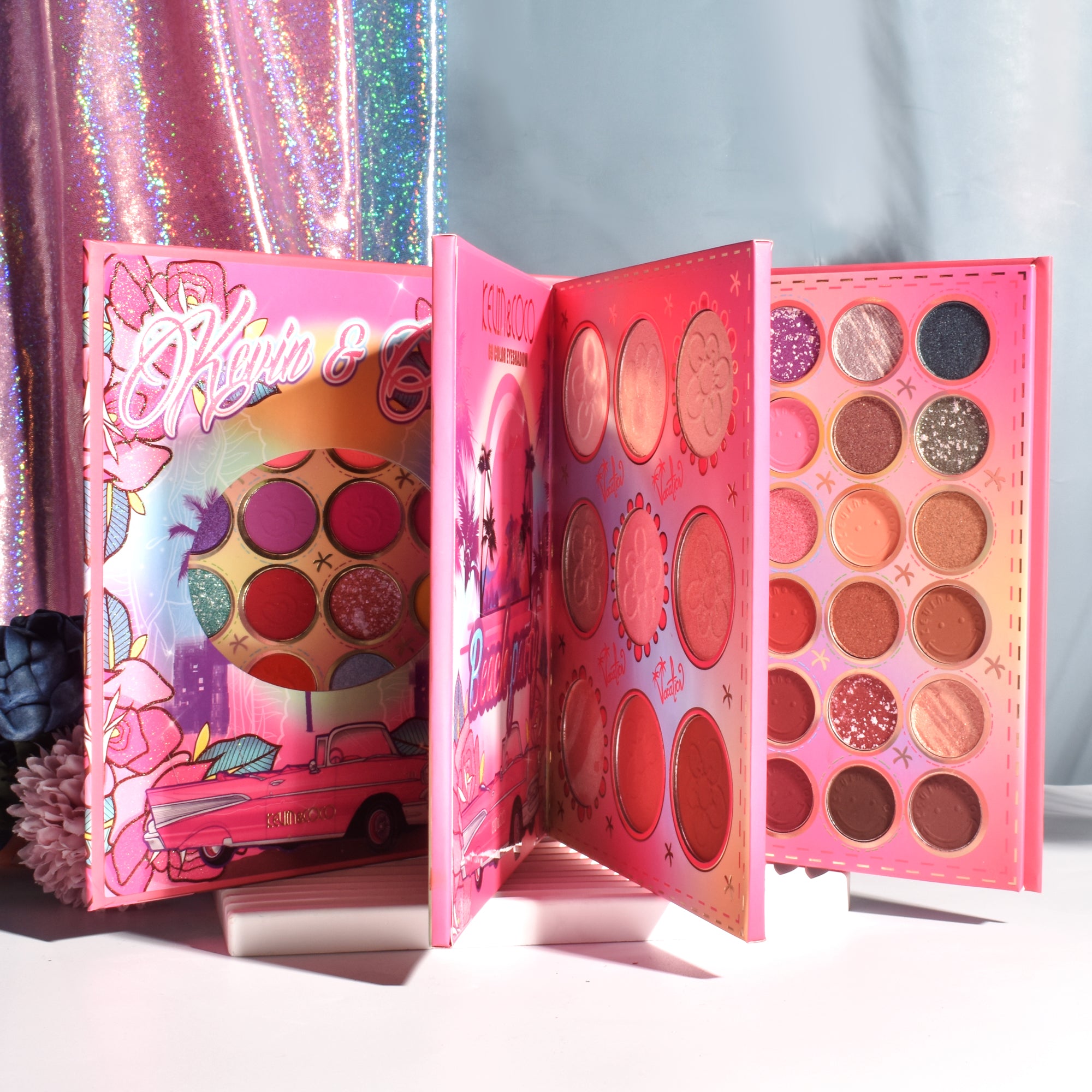 69-Color Spice Girl Makeup Palette Book