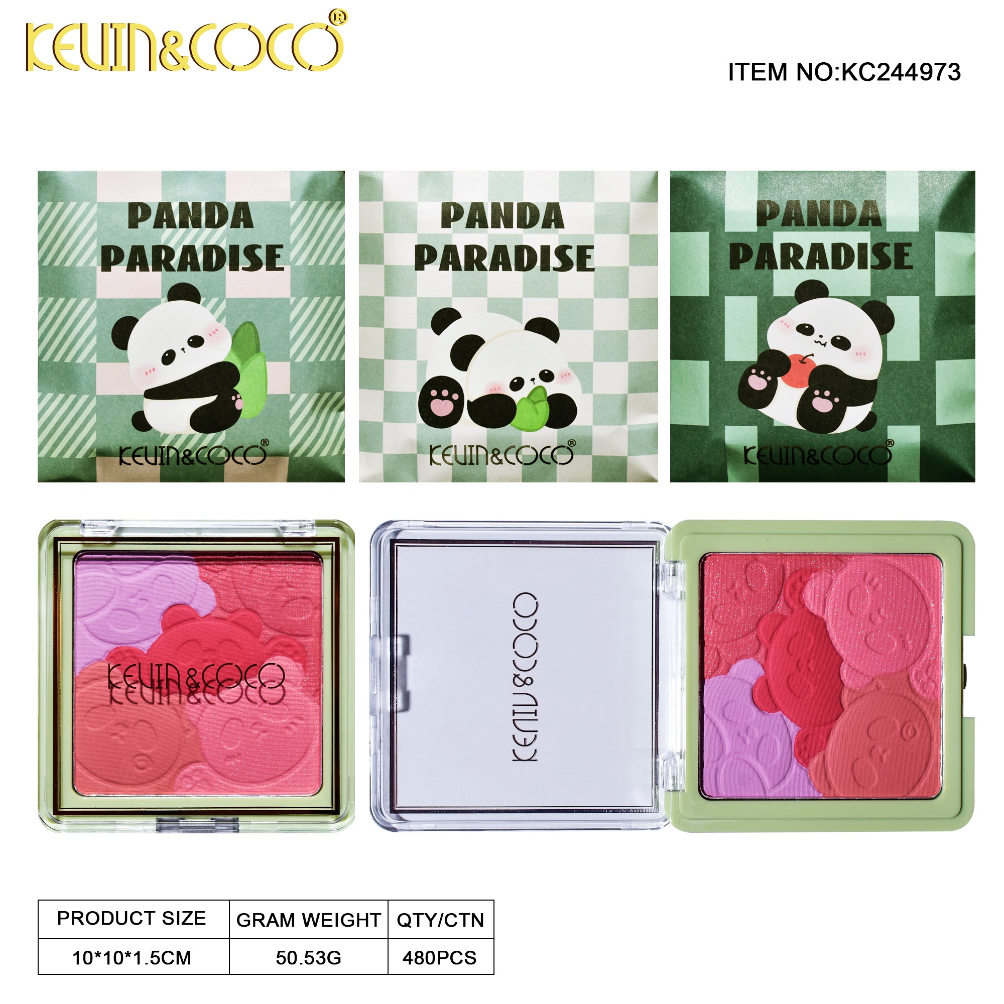 Panda Paradise Blush