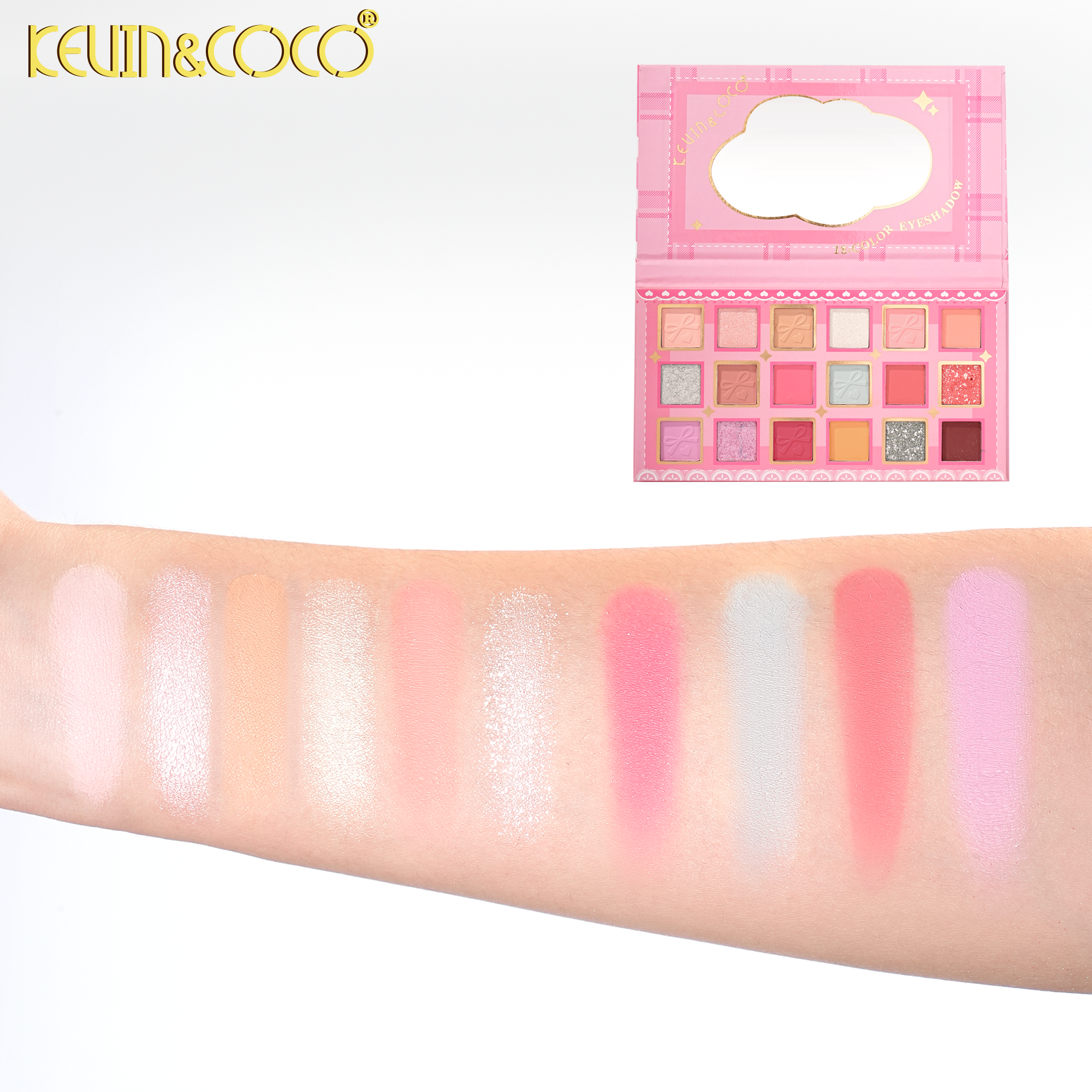 Whisper Traces Collection Paper 18 Eyeshadow Palette -6PCS(KC1817/KC18181)