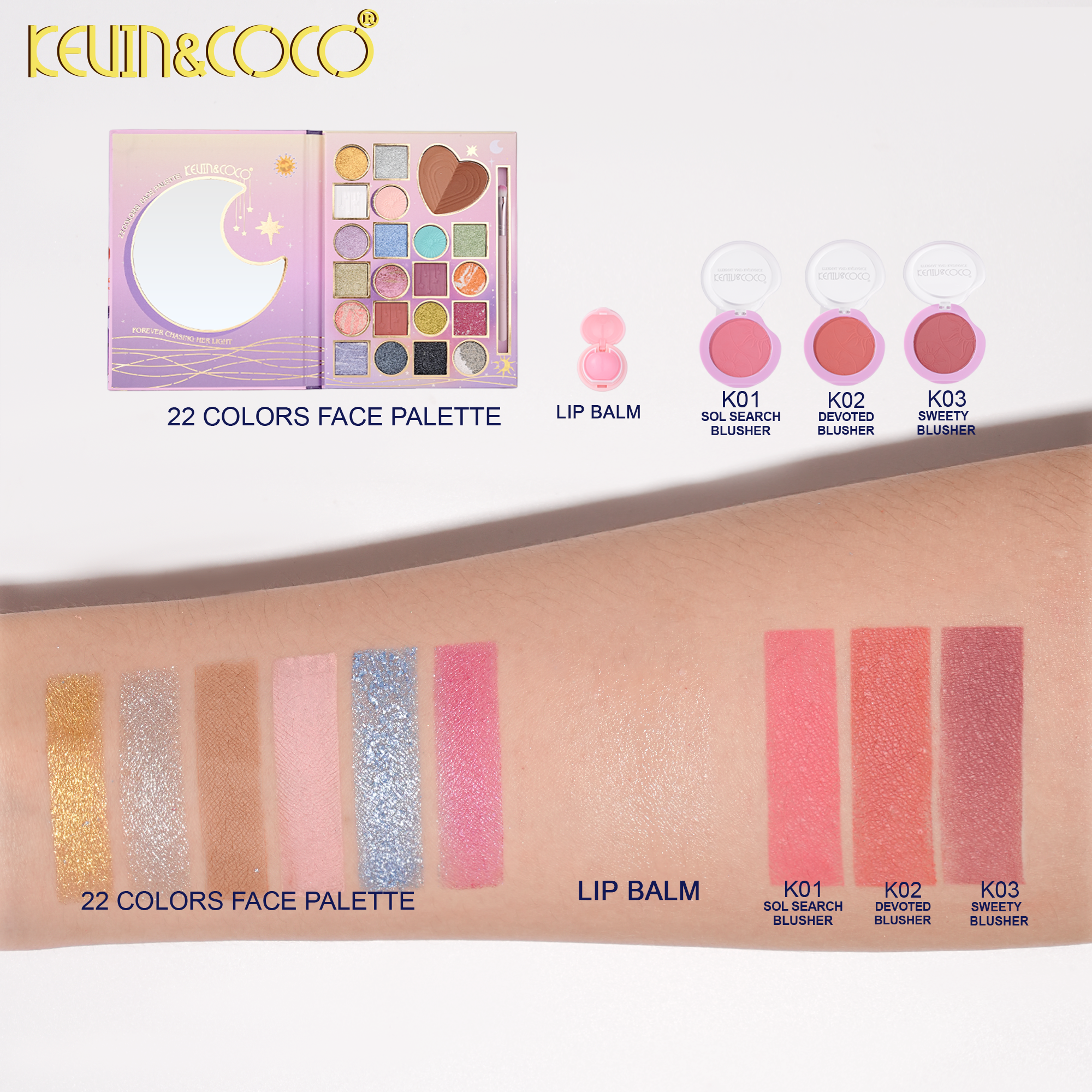 Starlight Lip Liner Mini Set-6PCS(KC1509)