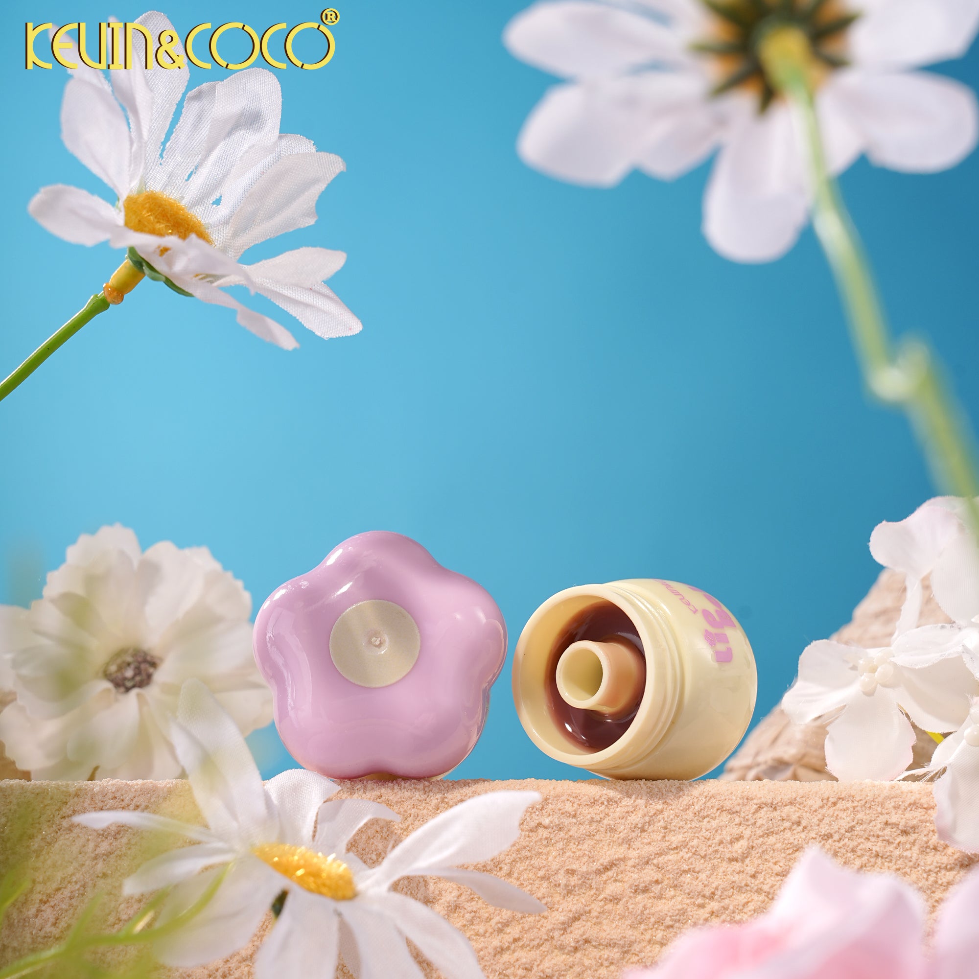 Flower Pudding Lip Balm-24PCS(KC1514)
