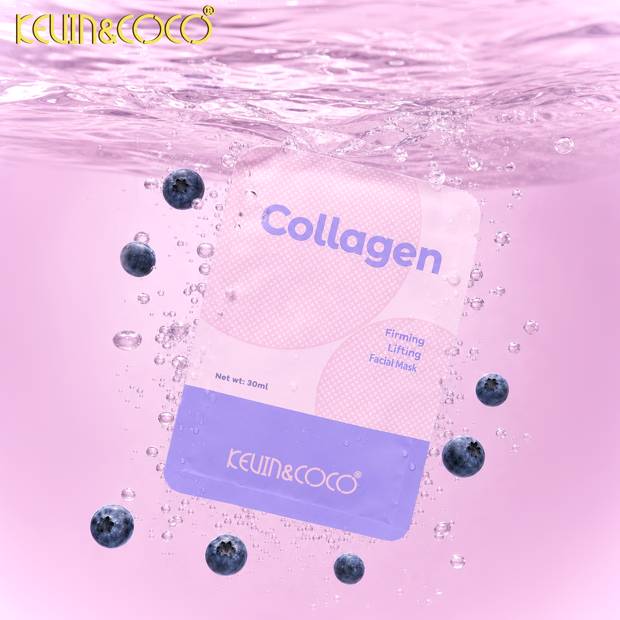 Herbal Fresh Fruit Hydrating Mask-50PCS( KC1982/KC1905/KC1918/KC1917)