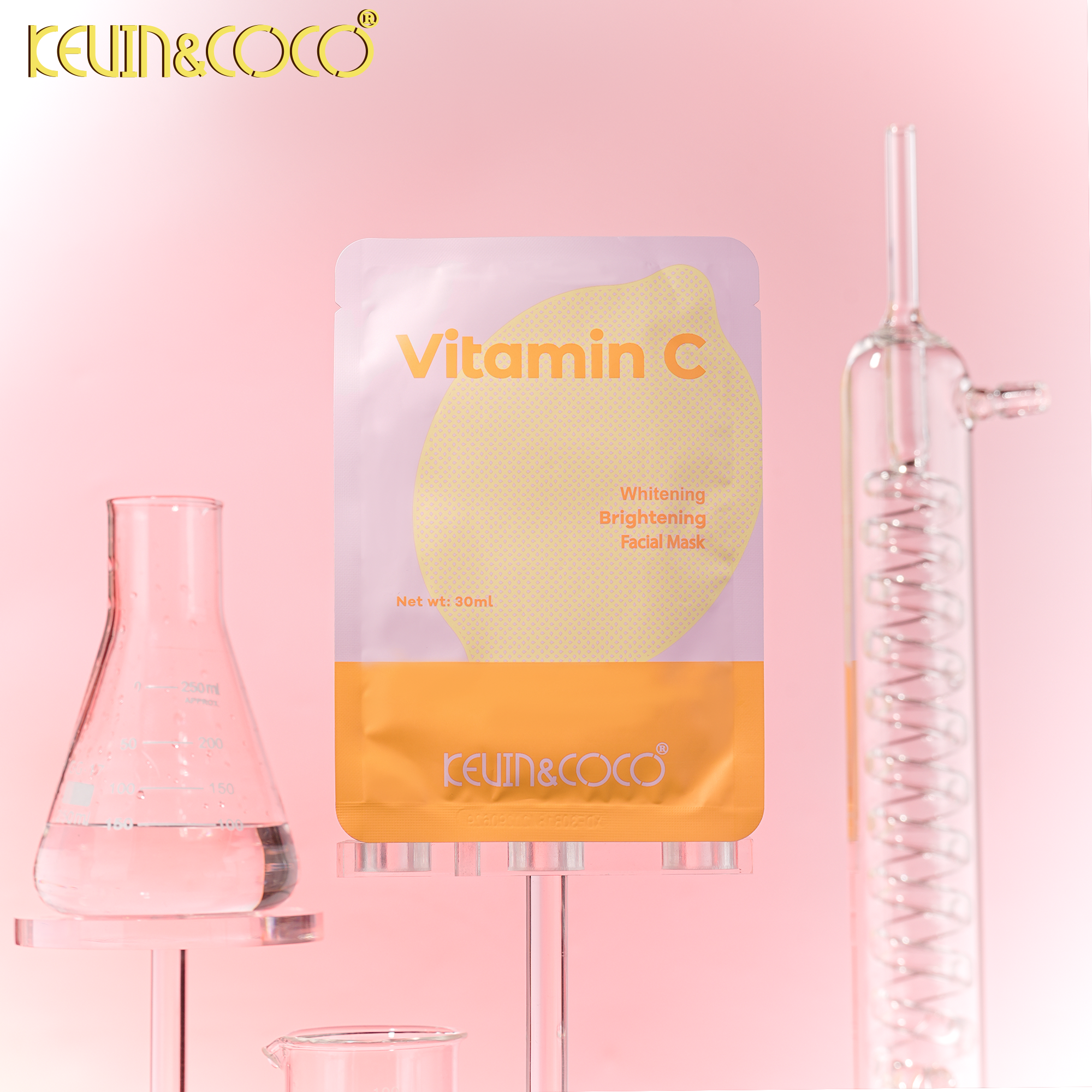 Orange VC Mask-50PCS(KC1962)