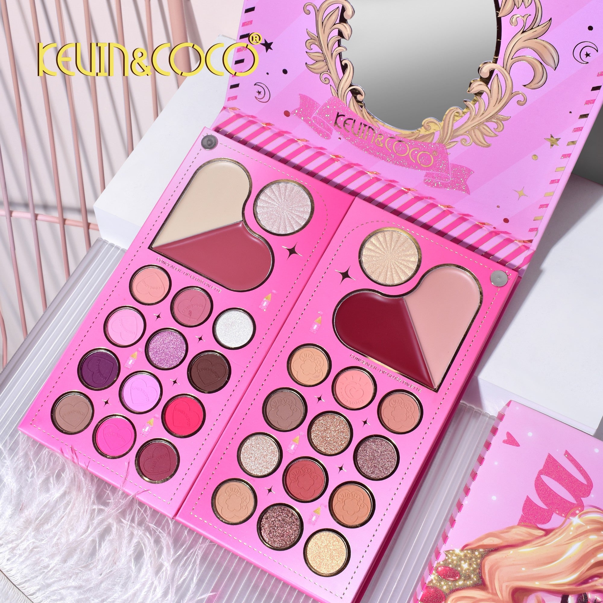 79-Color Princess Arora Eyeshadow Palette (KC244249)