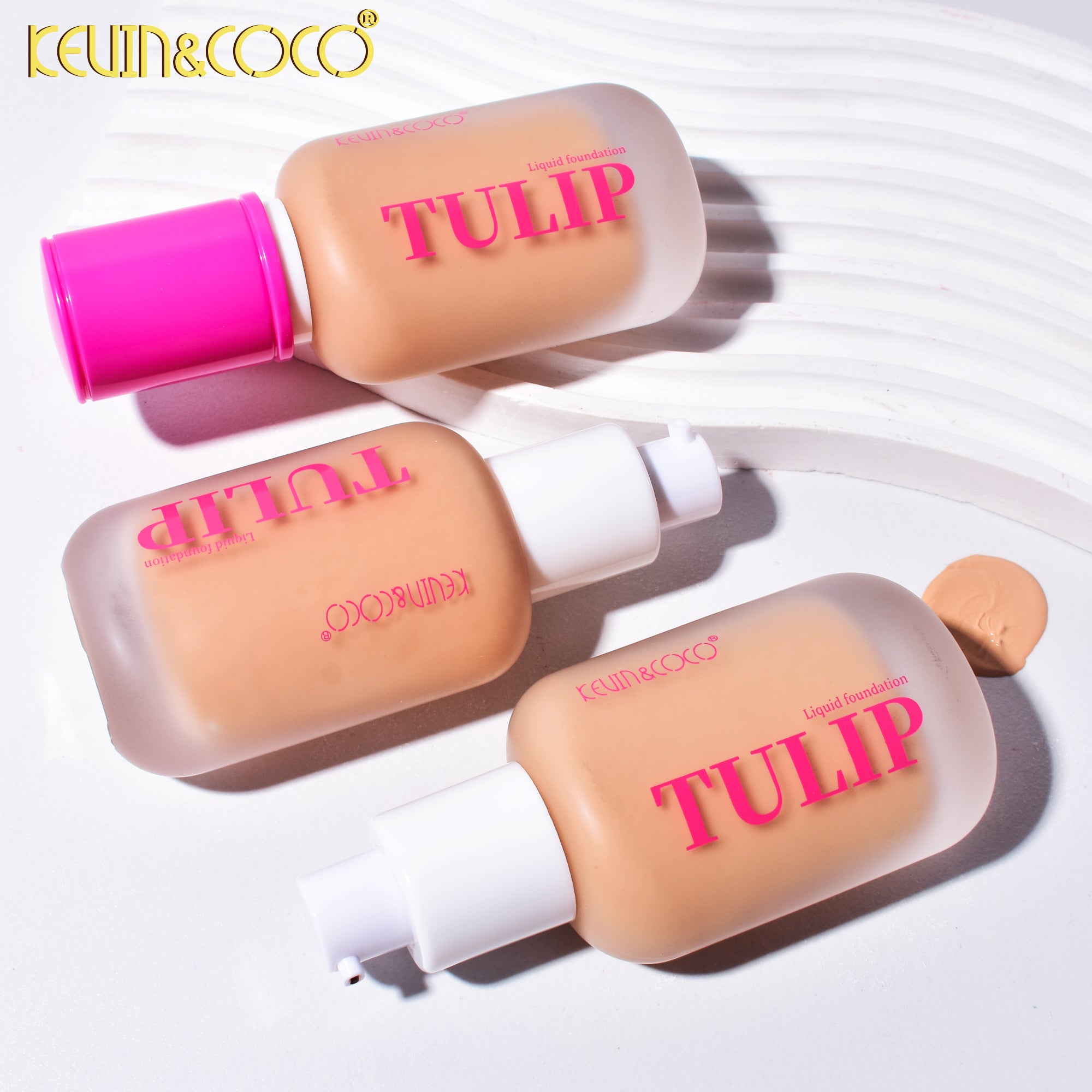 6-Color Tulip Liquid Foundation