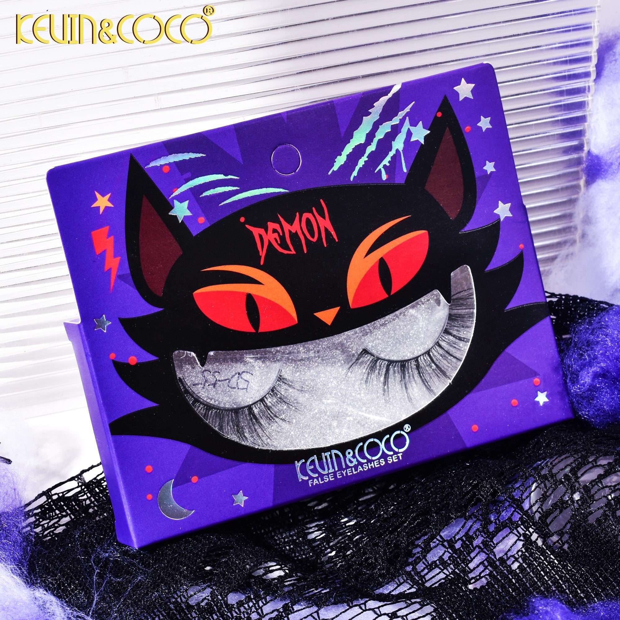 【Halloween Edition】10 Pairs Hauntingly Beautiful Eye Lashes (KC244751)