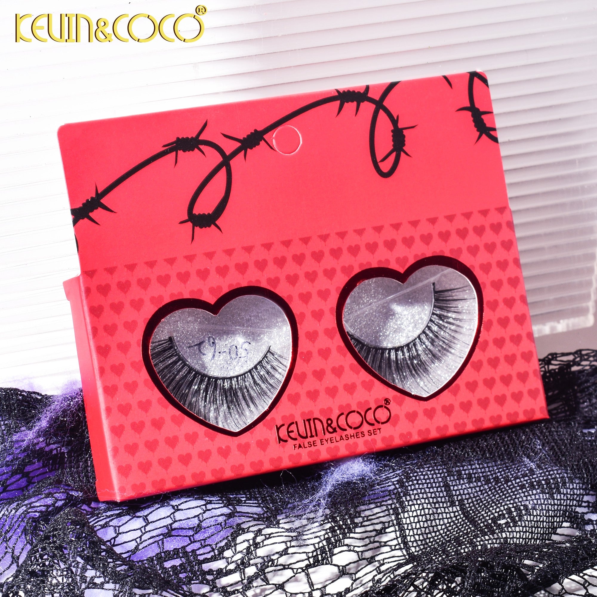 【Halloween Edition】10 Pairs Hauntingly Beautiful Eye Lashes (KC244751)