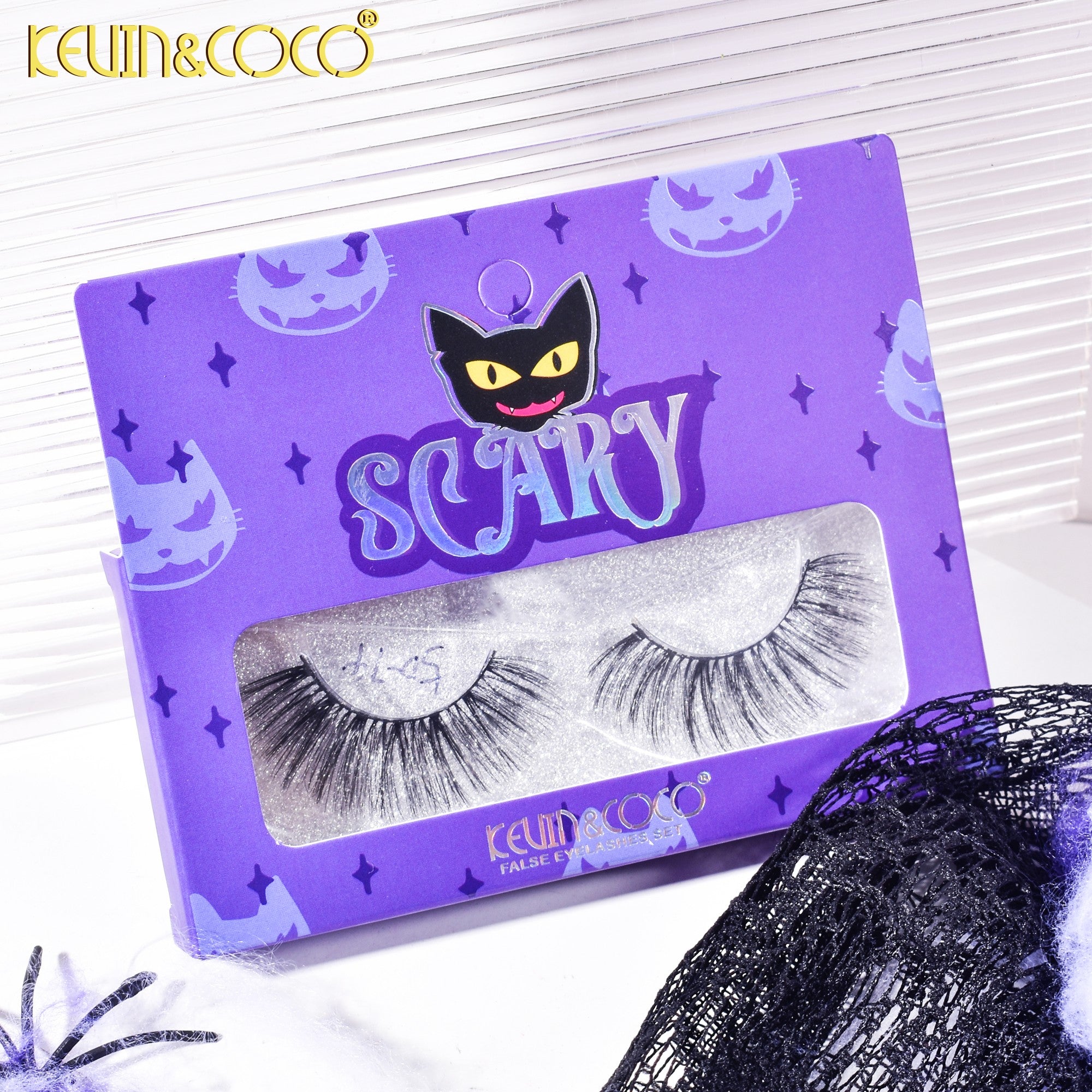 【Halloween Edition】10 Pairs Hauntingly Beautiful Eye Lashes (KC244751)