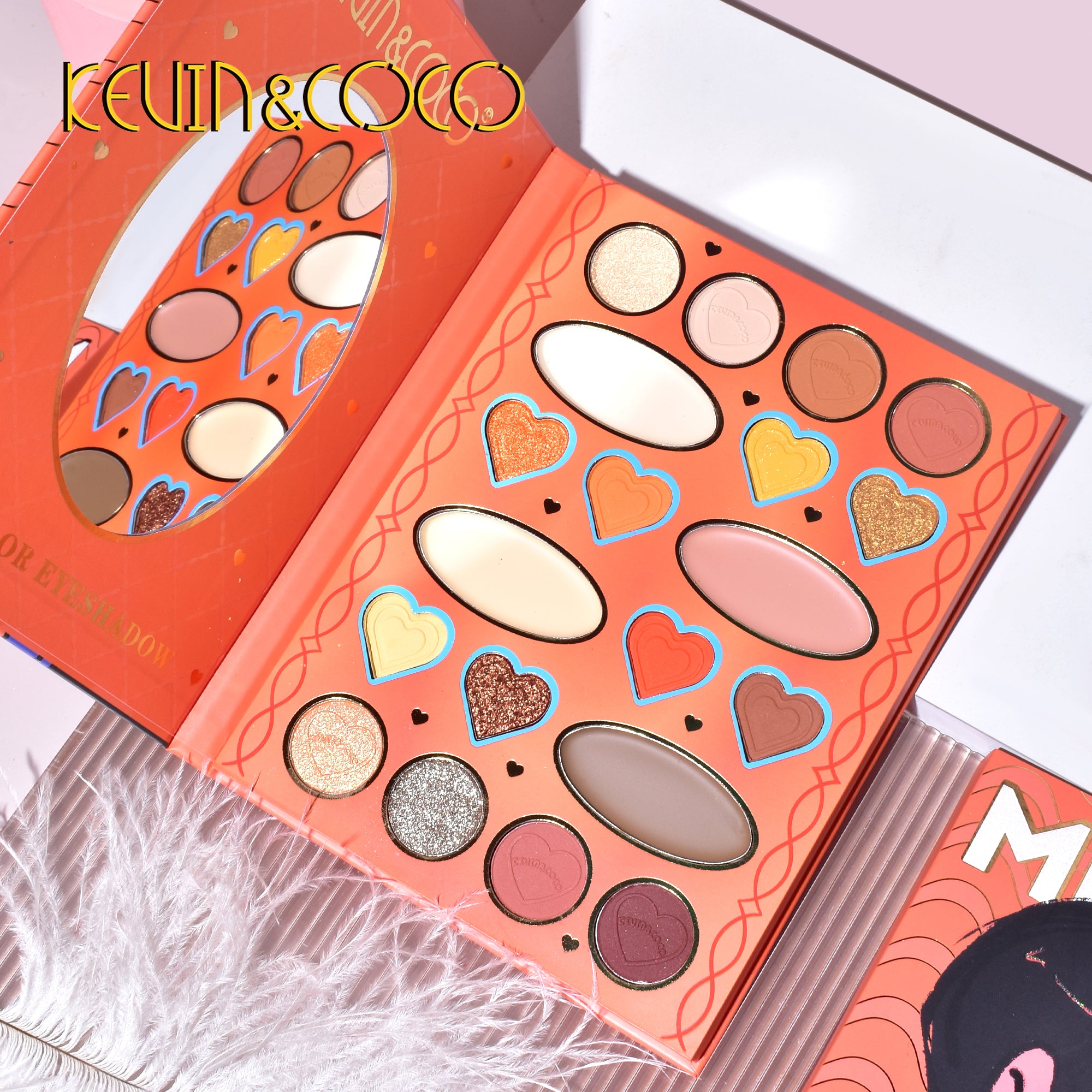 Paleta de sombras de ojos PoP Girl de 20 colores (KC233822, KC233839, KC233846, KC233815)