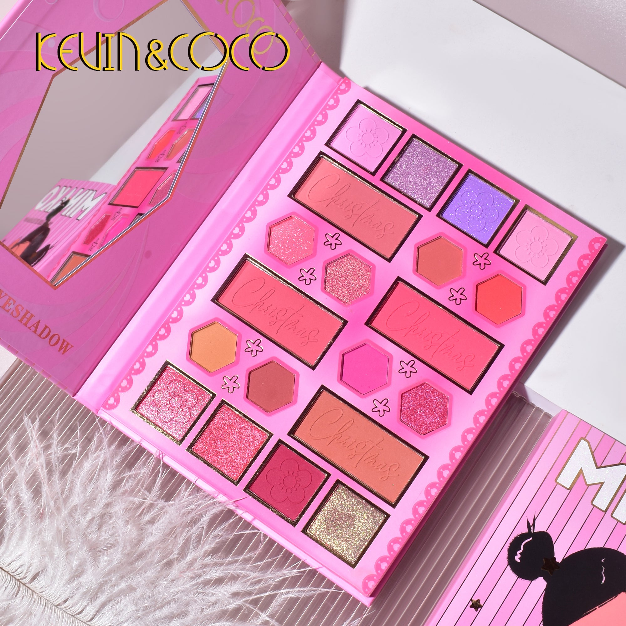 Paleta de sombras de ojos PoP Girl de 20 colores (KC233822, KC233839, KC233846, KC233815)