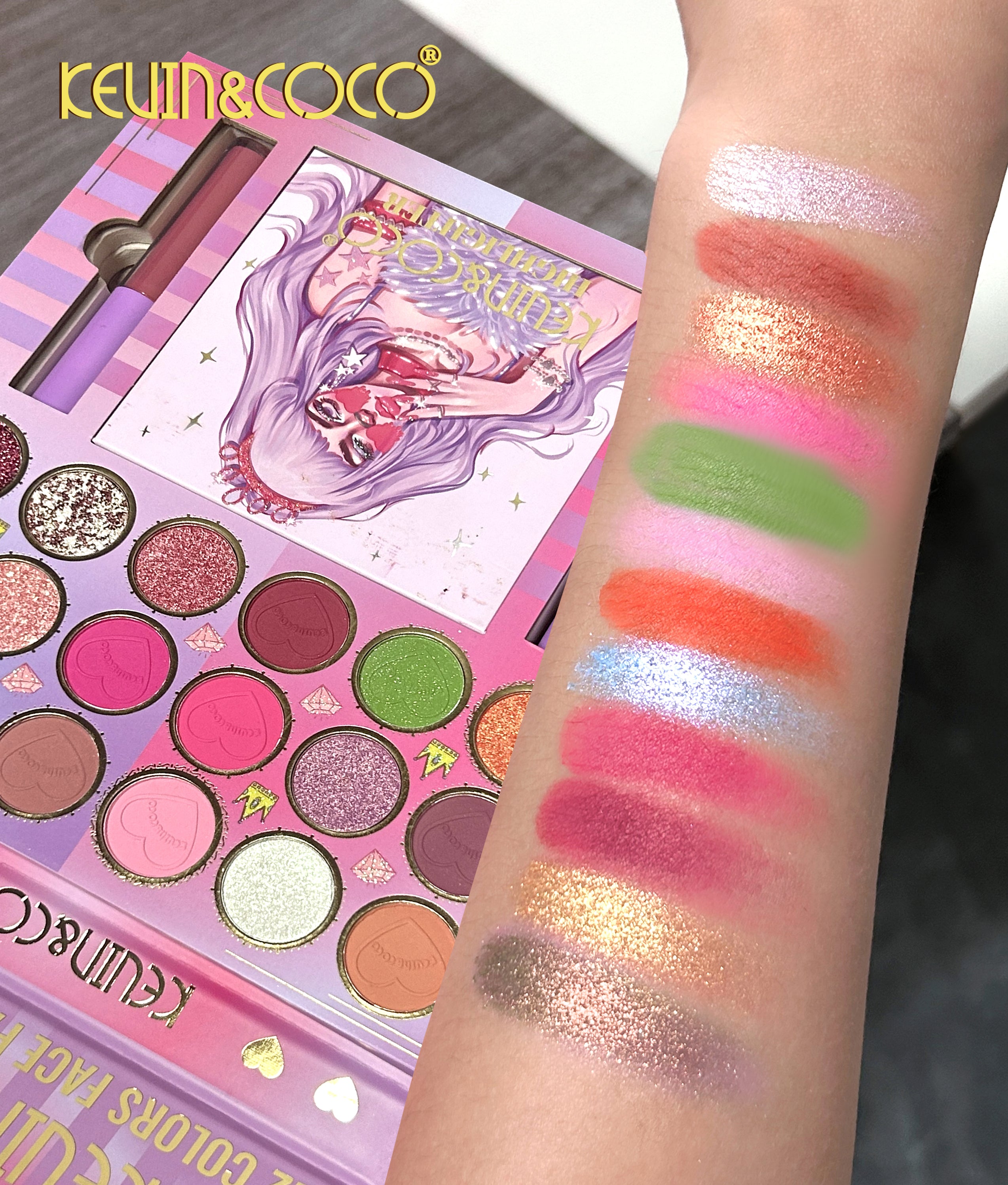 22-Color Sugar Dream Makeup Set (KC233907)