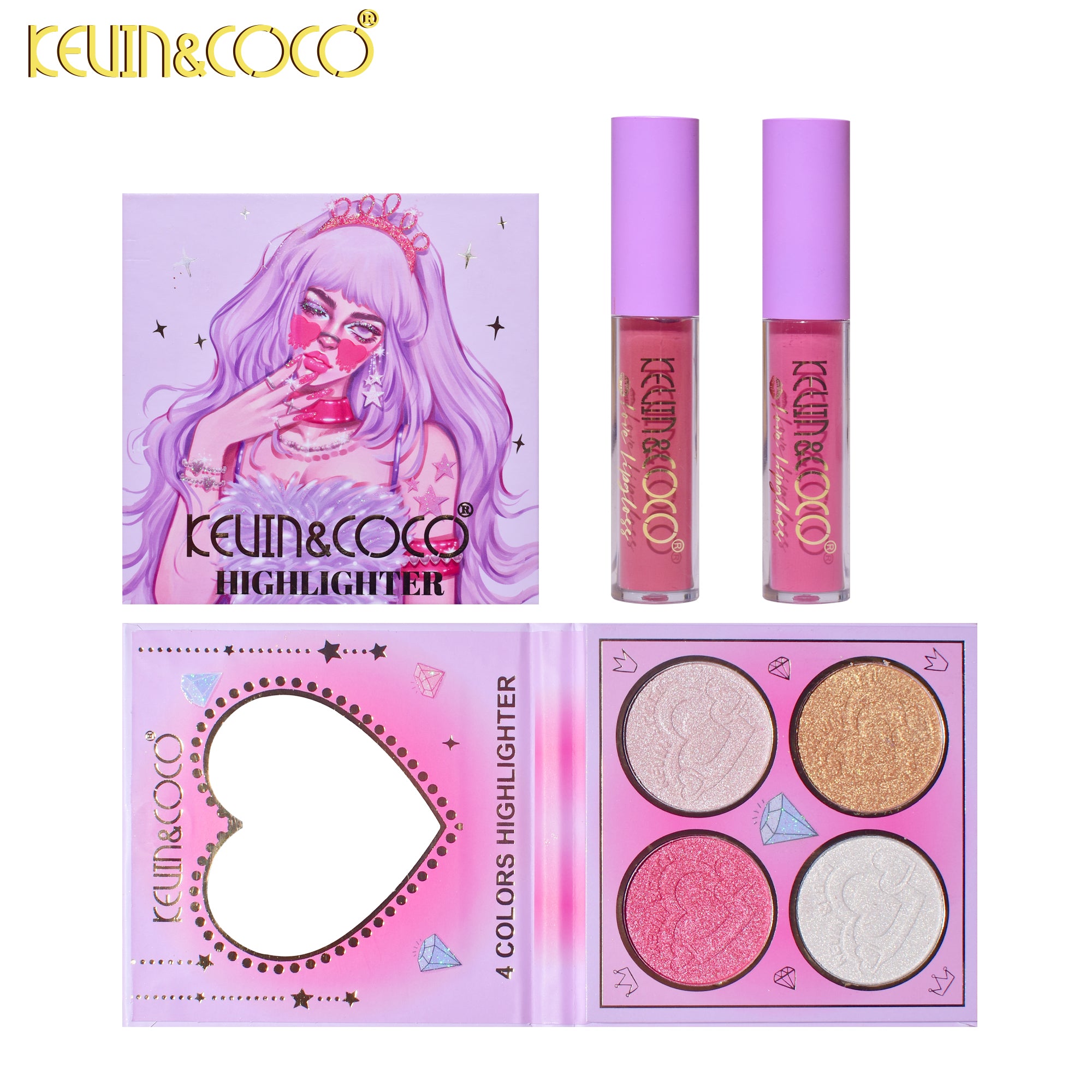 22-Color Sugar Dream Makeup Set (KC233907)