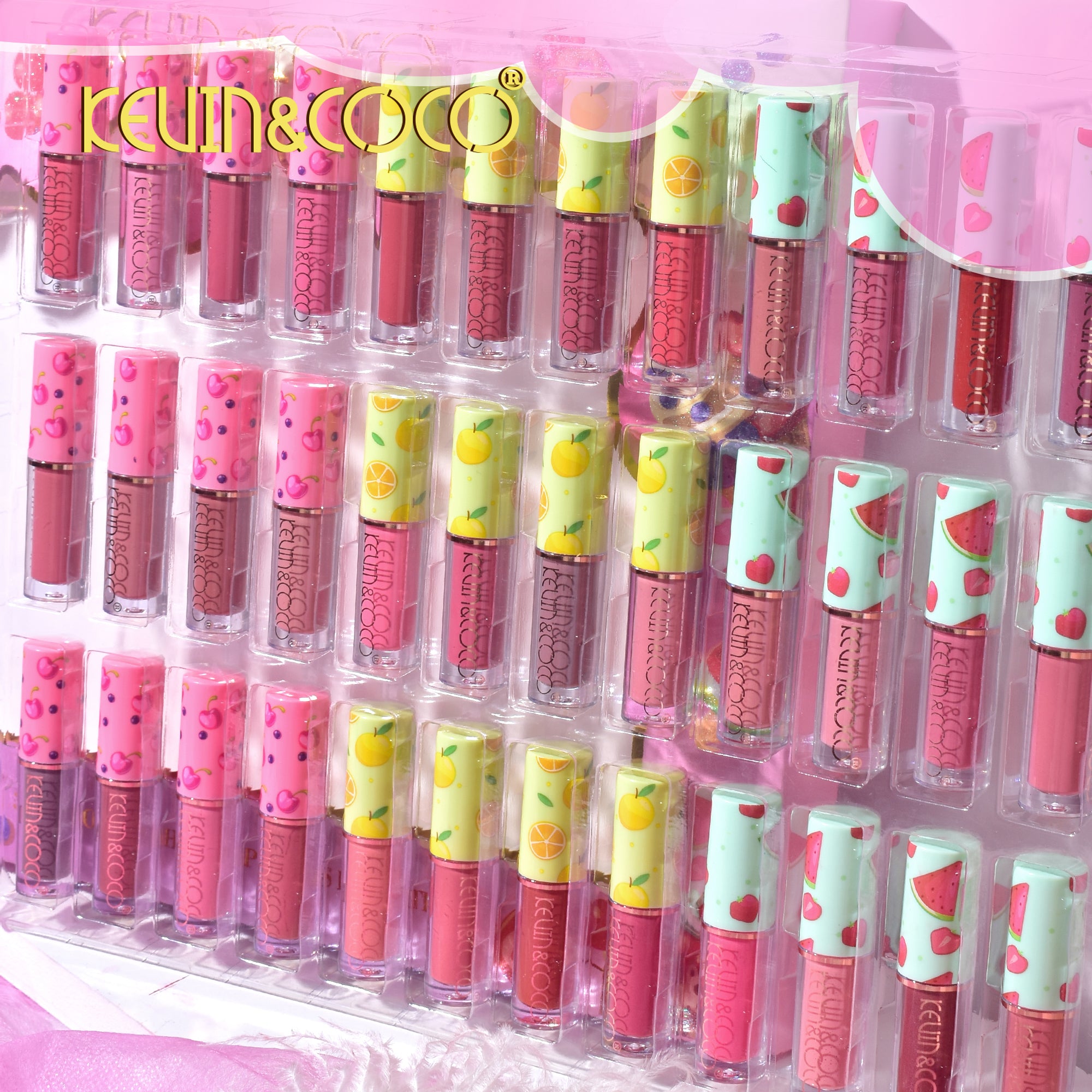 36-Color Icecream Lip Gloss Set (KC240272)