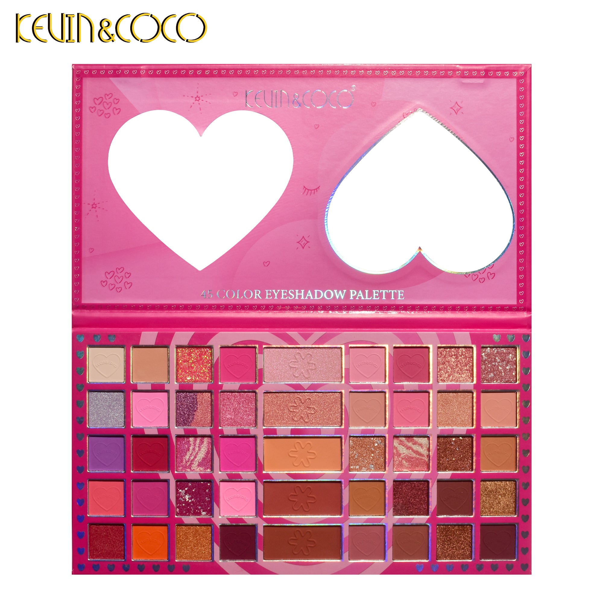 Paleta de sombras de ojos Love Crush de 45 colores (KC234127)