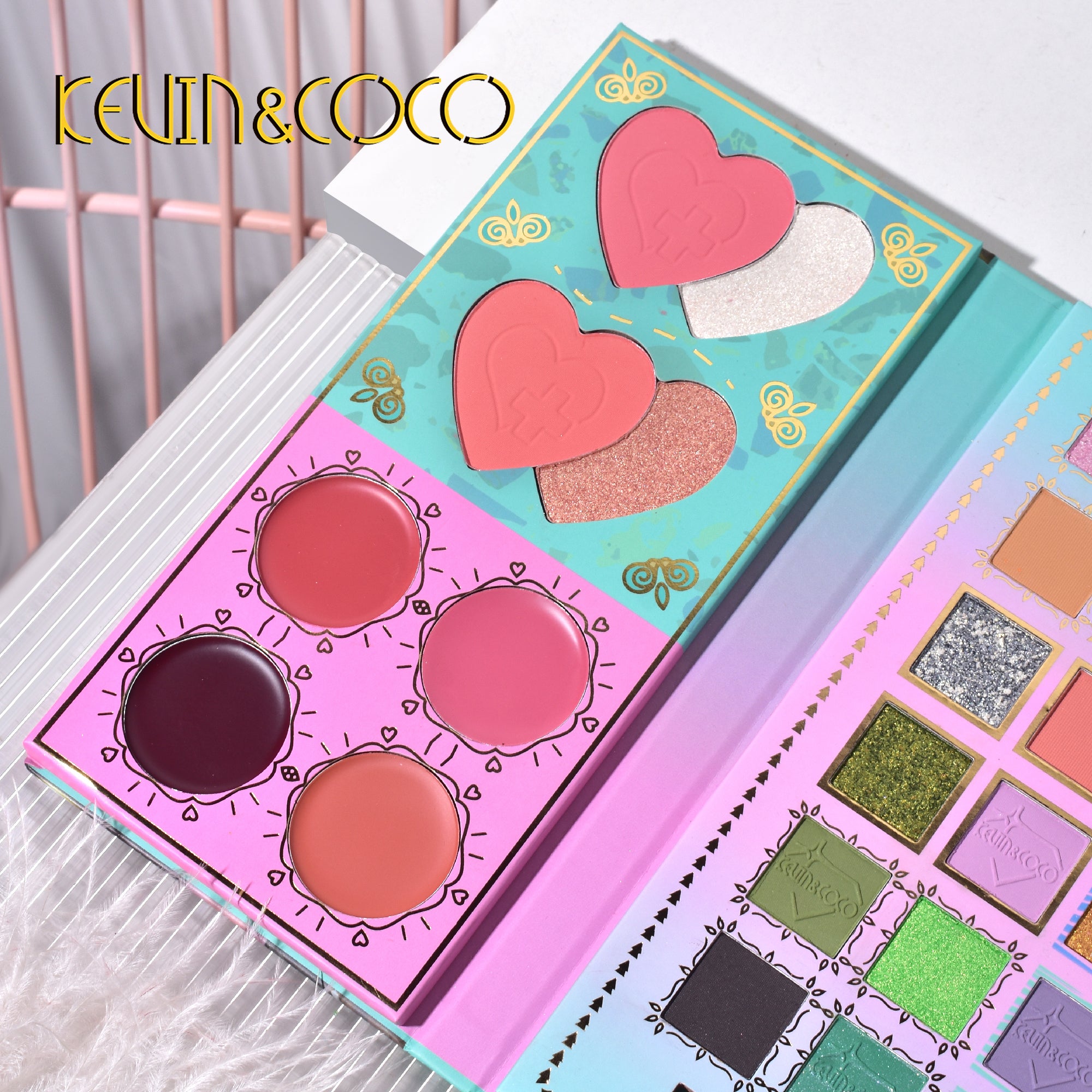 Paleta de sombras de ojos Paradise Queen de 52 colores (KC233273)