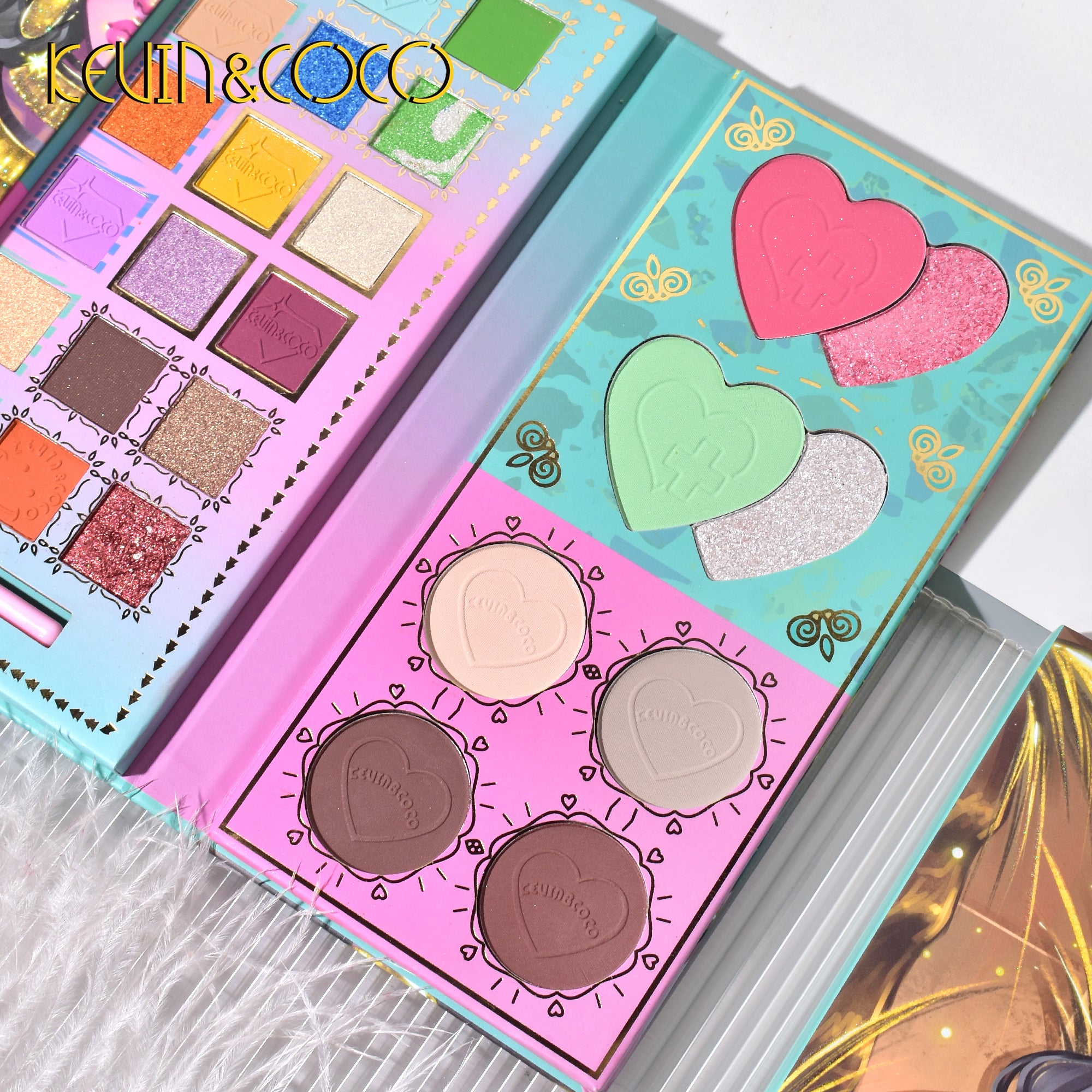 Paleta de sombras de ojos Paradise Queen de 52 colores (KC233273)