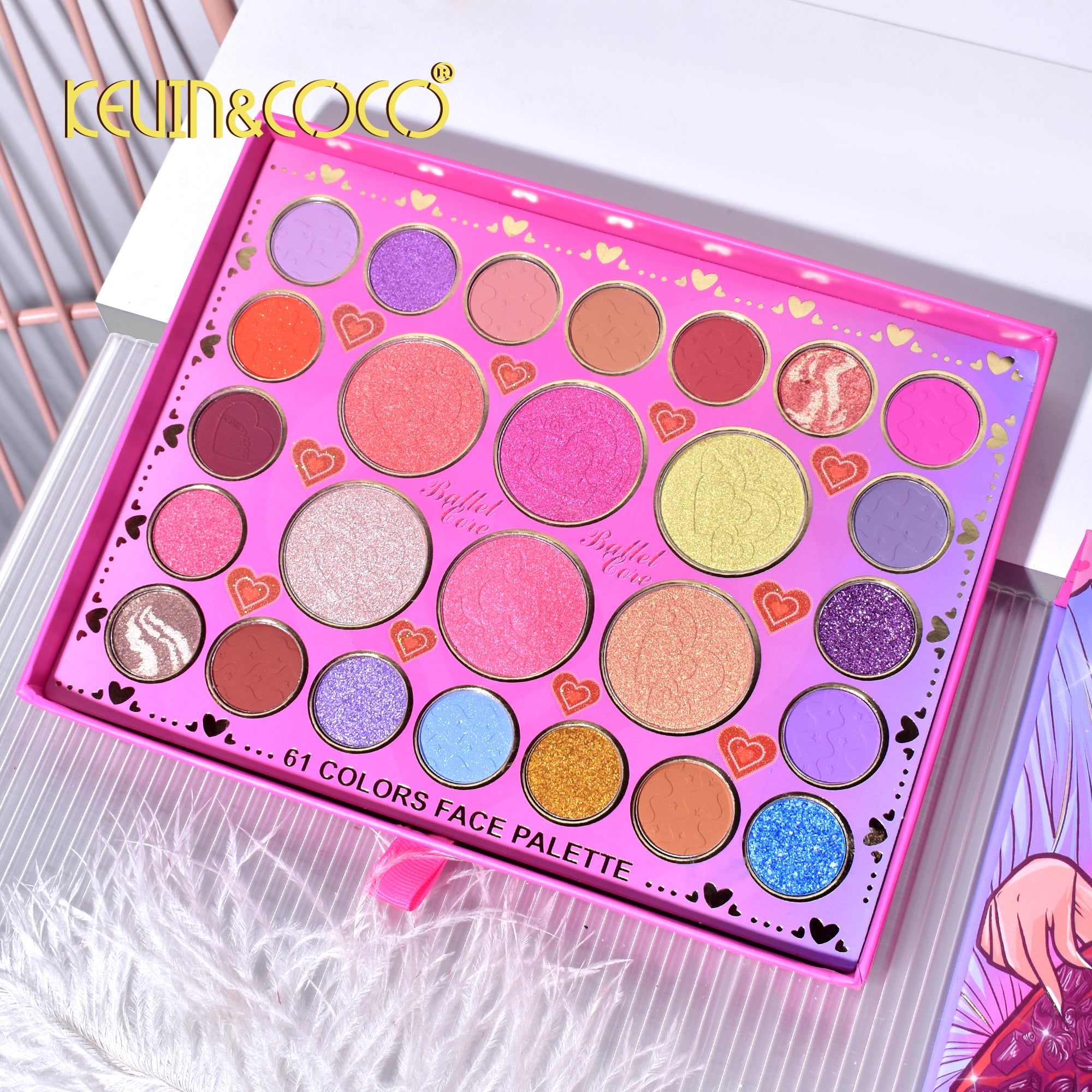 61-Color Ballet Girl Palette (KC231675)