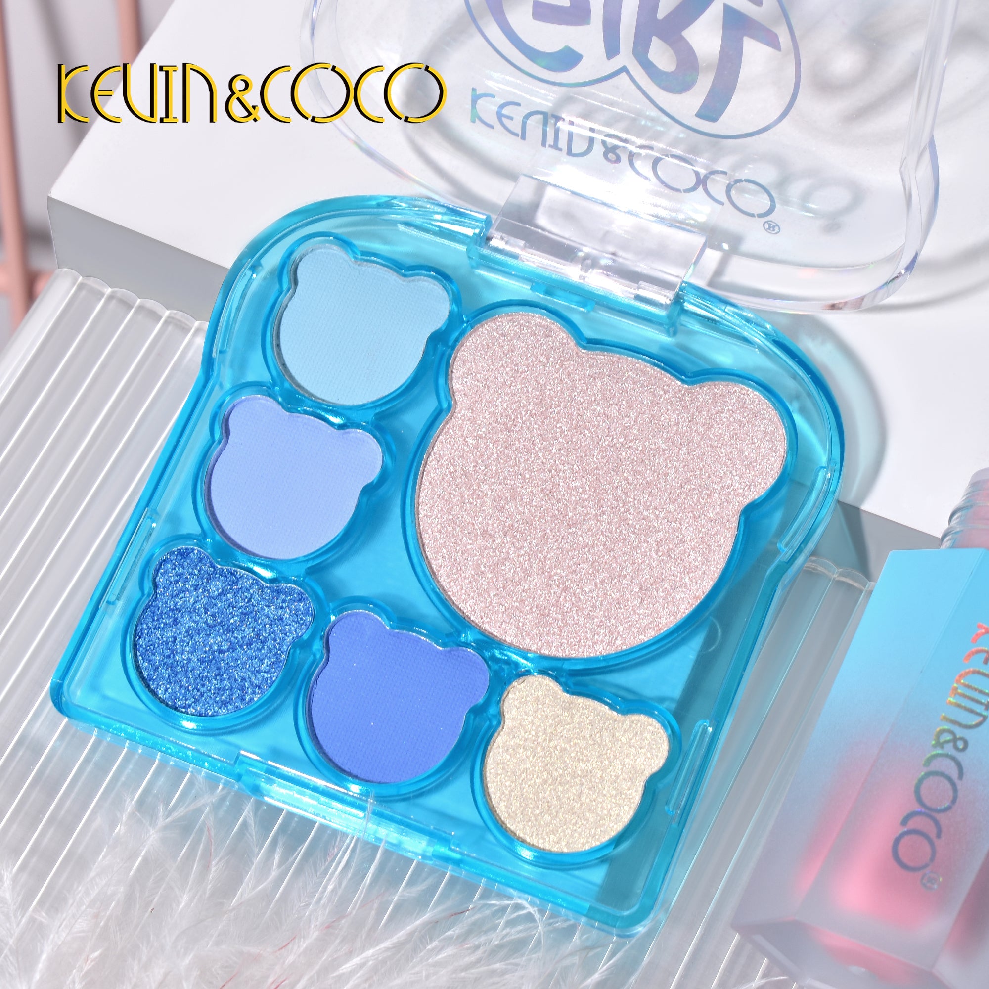 9-Color Blue Bear Makeup Kit (KC233334)