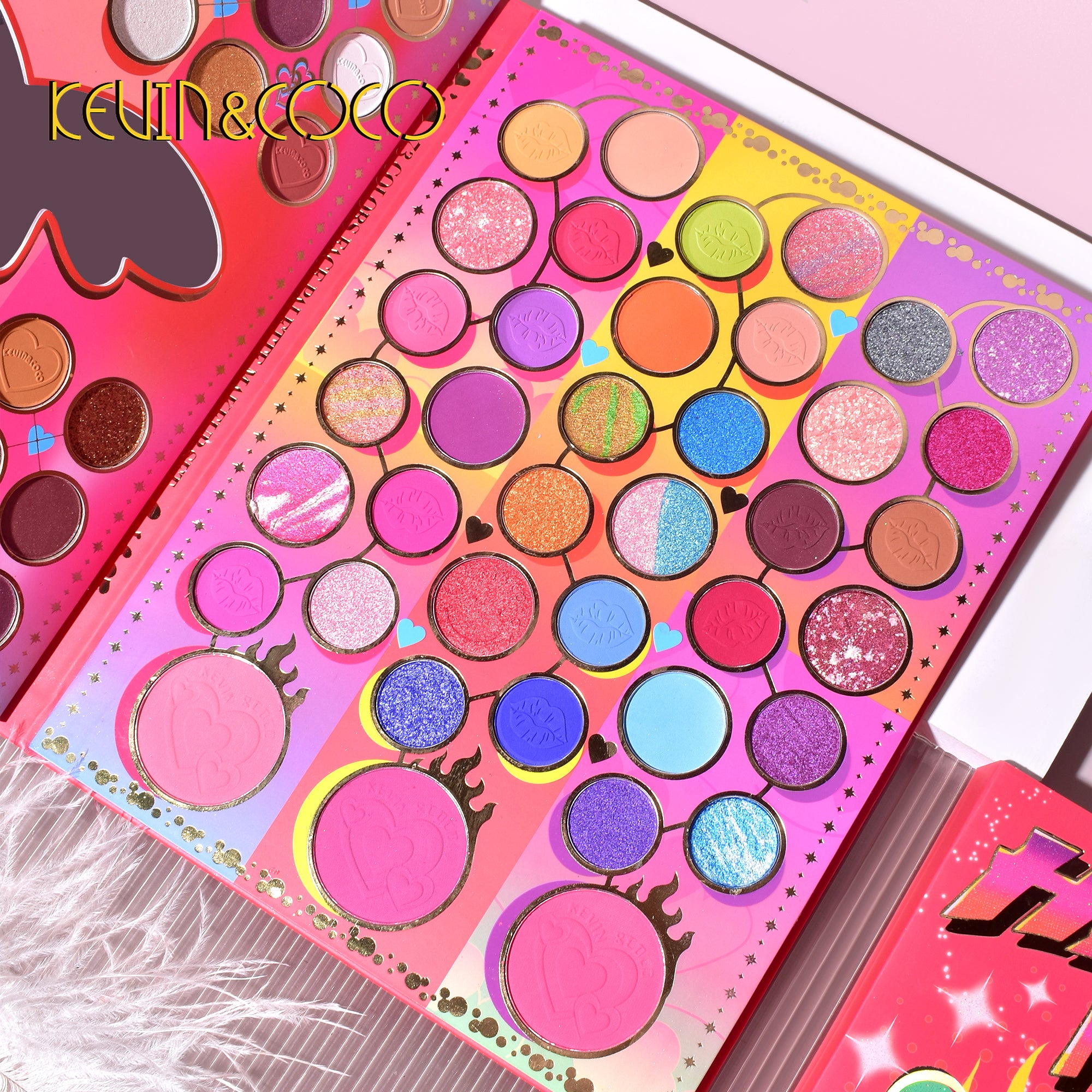 73-Color Ball Queen Eyeshadow Palette (KC233181)