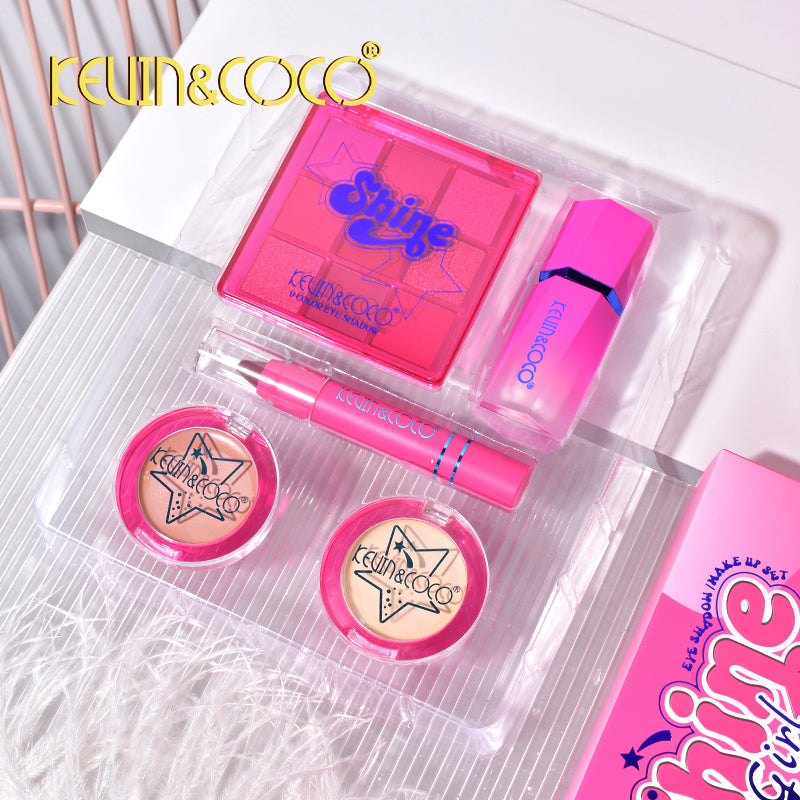 9-Color Shine Girl Makeup Kit (KC233310)