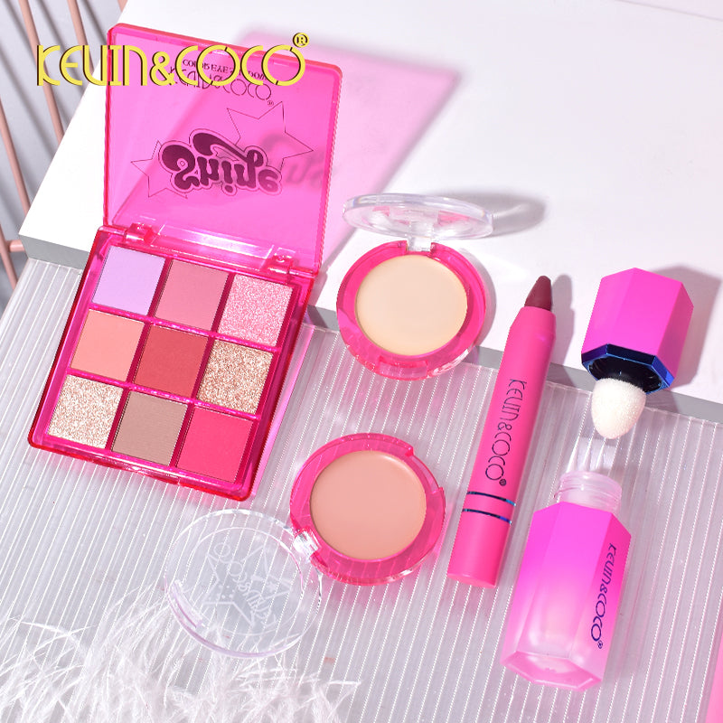 9-Color Shine Girl Makeup Kit (KC233310)