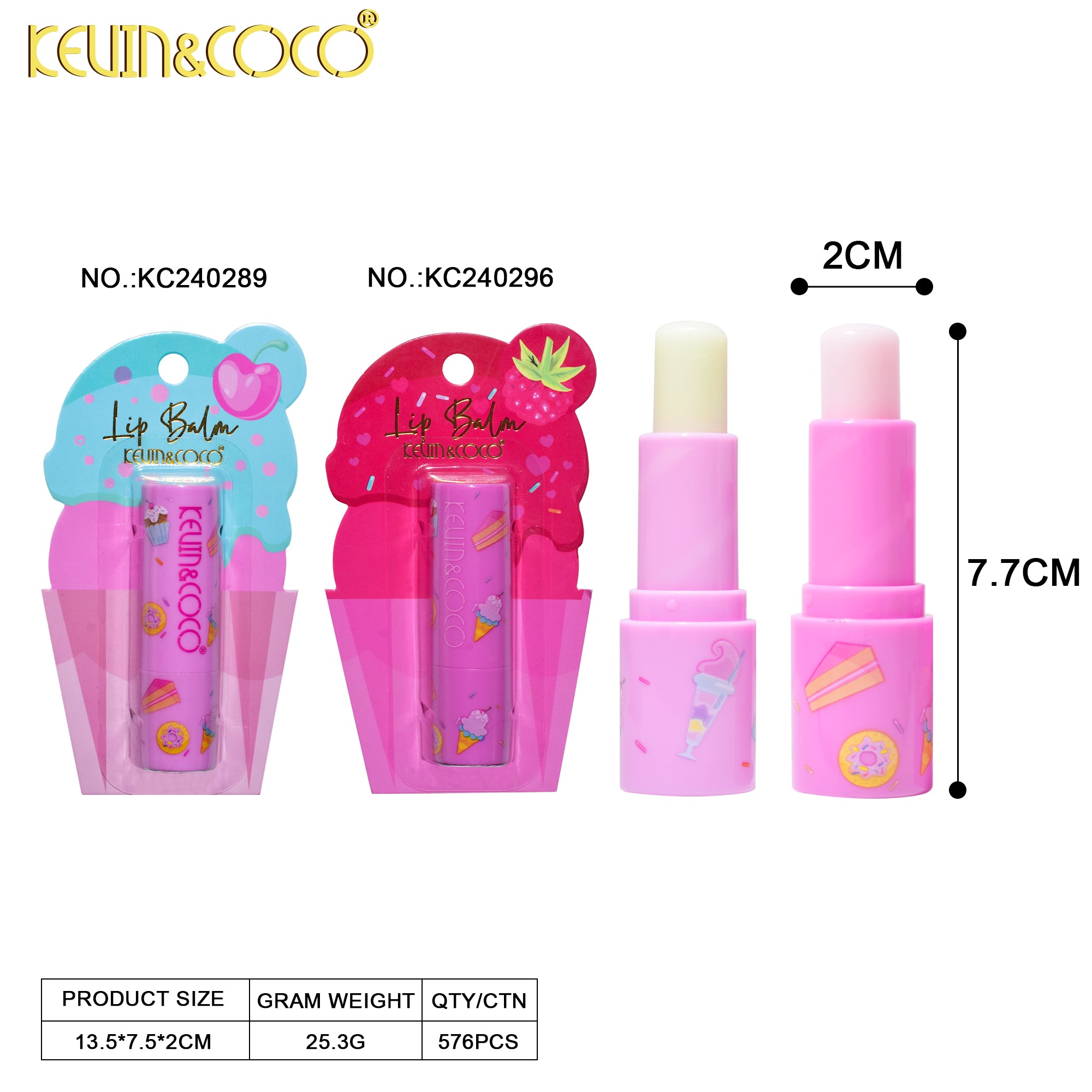 Hydrating Lip Balm (KC240289/ KC240296)