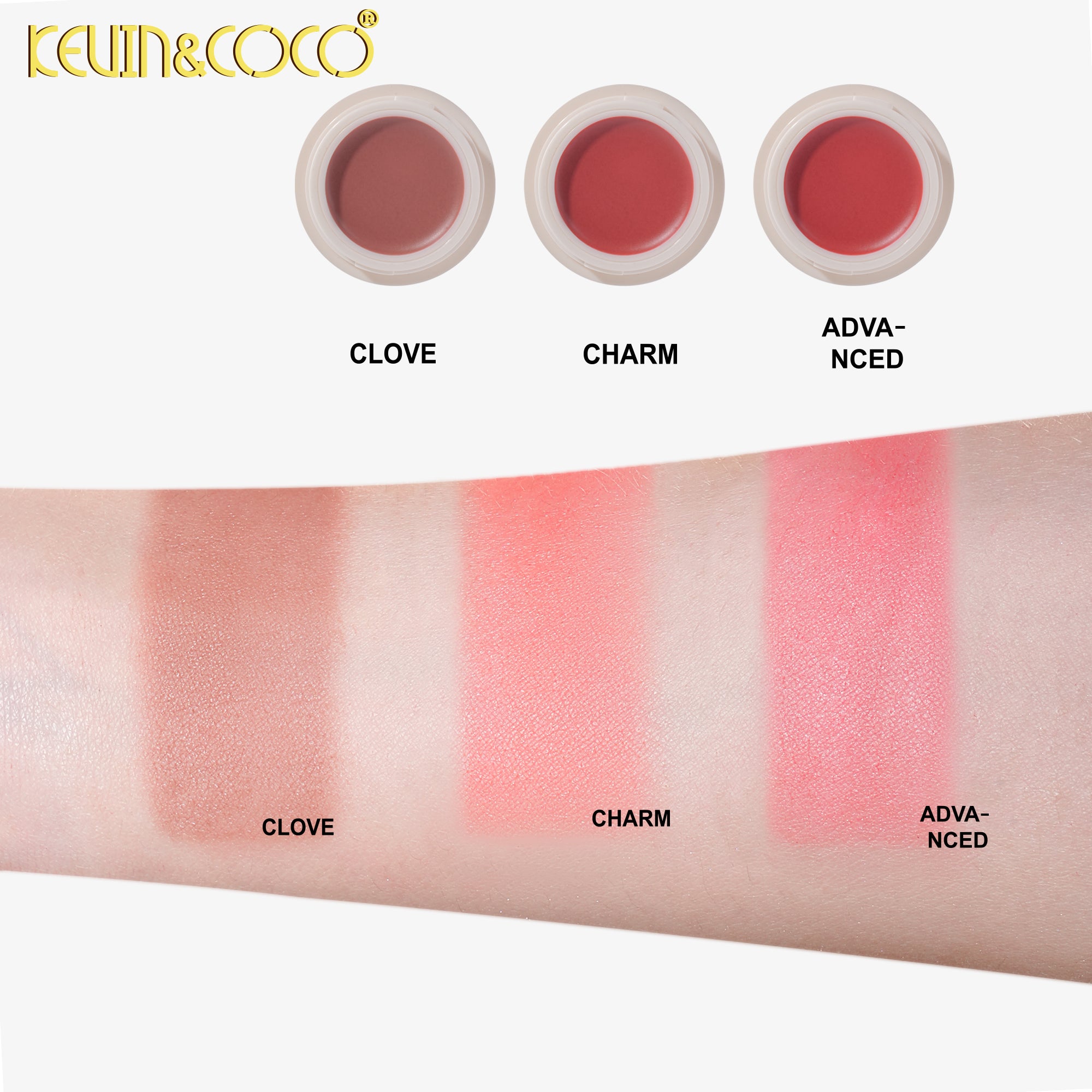 Sea's Favor Lip & Cheek Cream-12PCS(KC1633/KC1622)