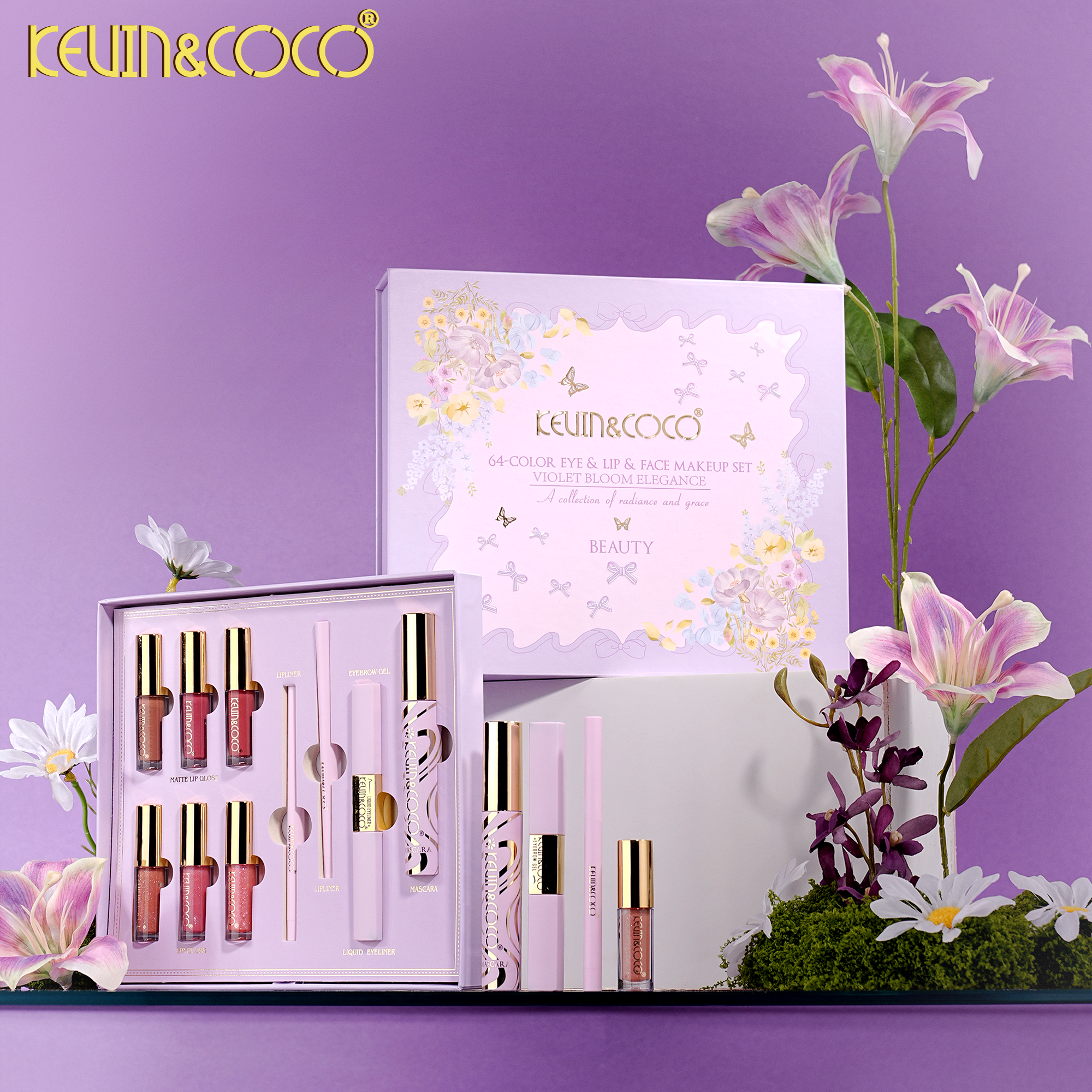 Purple Romance Set-6PCS(KC1591)