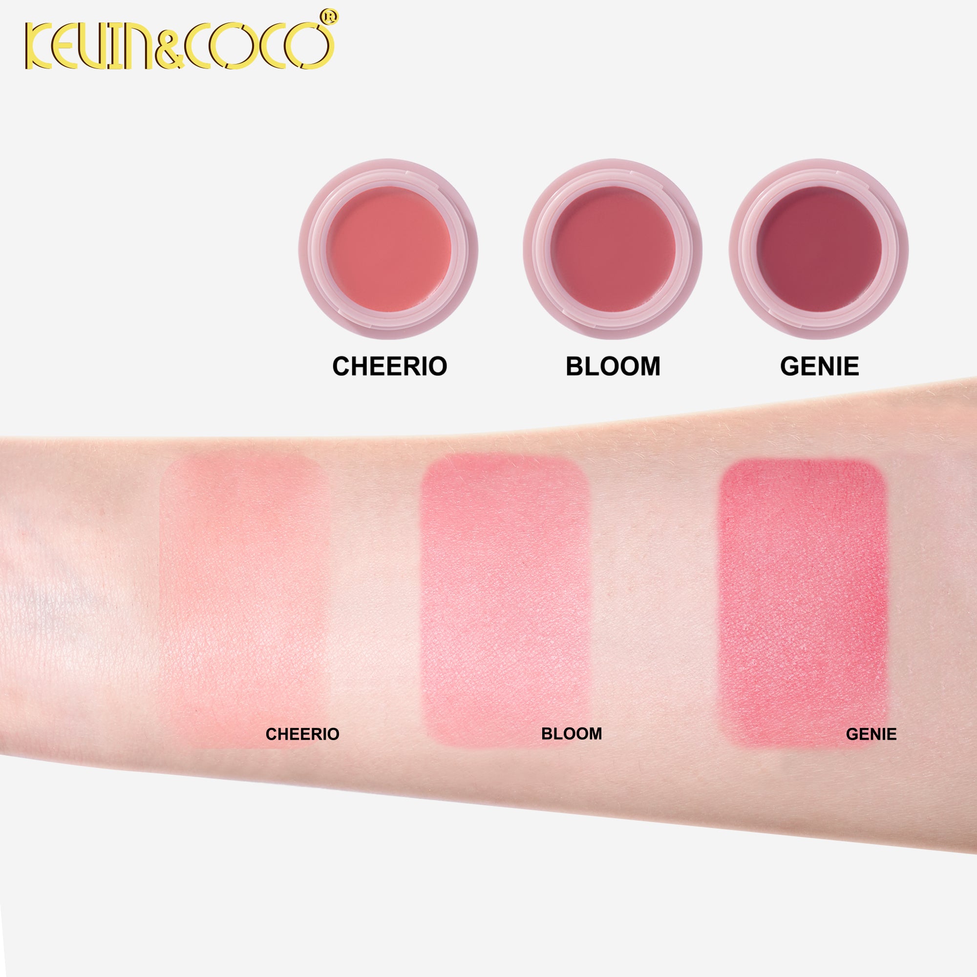 Sea's Favor Lip & Cheek Cream-12PCS(KC1633/KC1622)