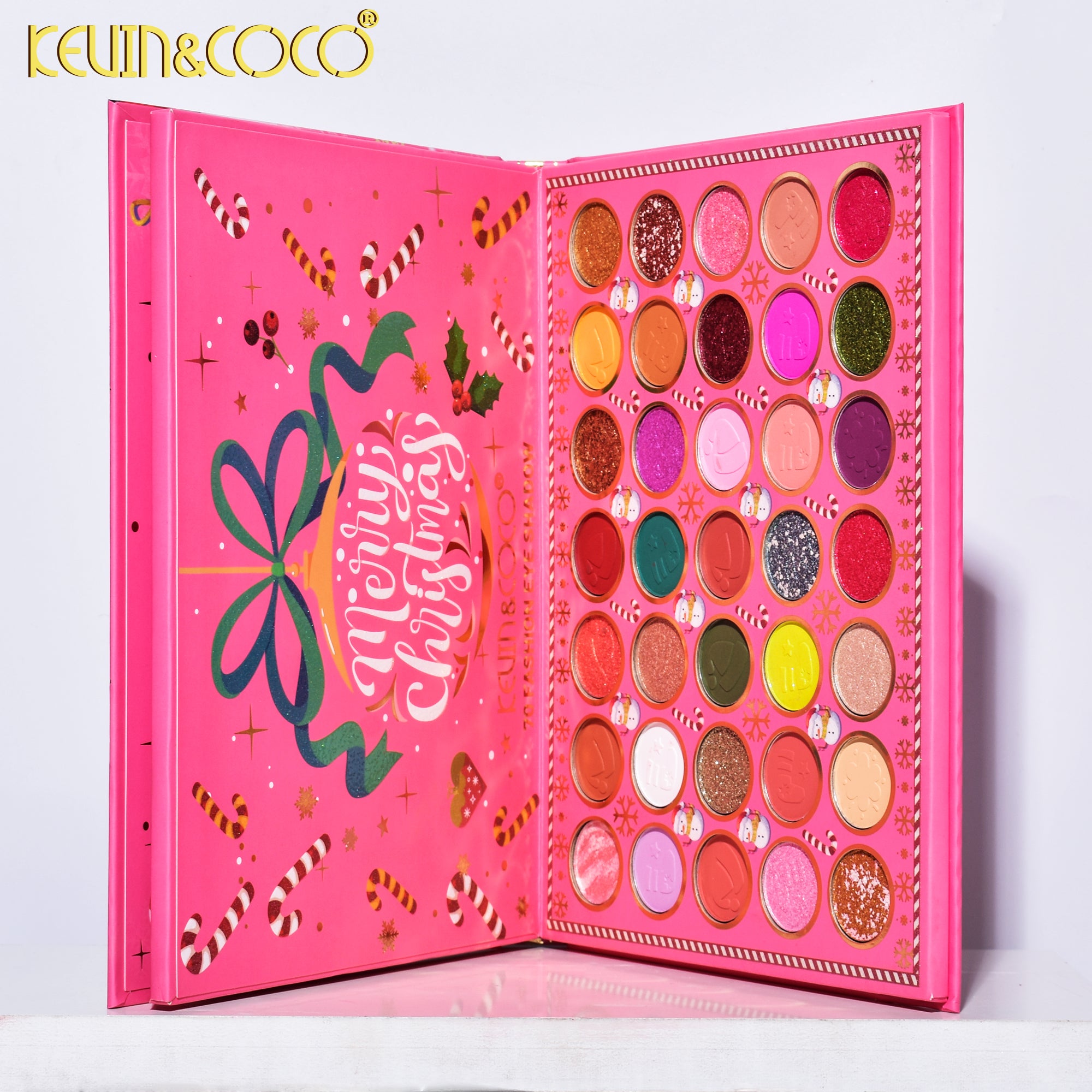 【Christmas Edition】70-Color Christmas Cookie Eyeshadow Palette