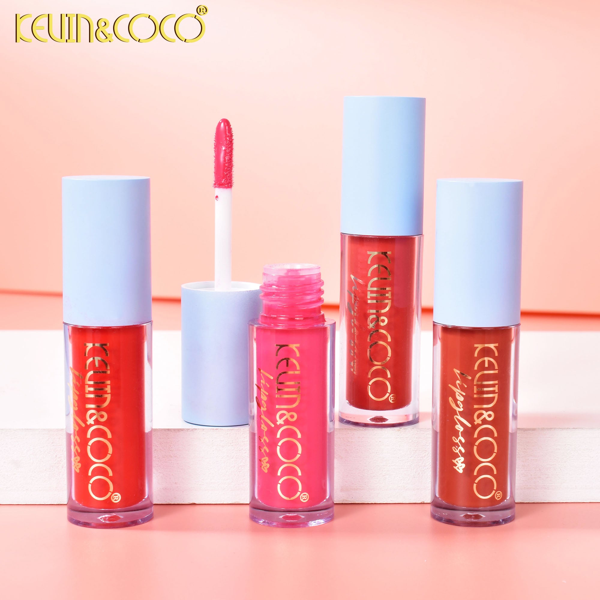 4-Color Born To Be Happy Lip Gloss Set (KC243808)