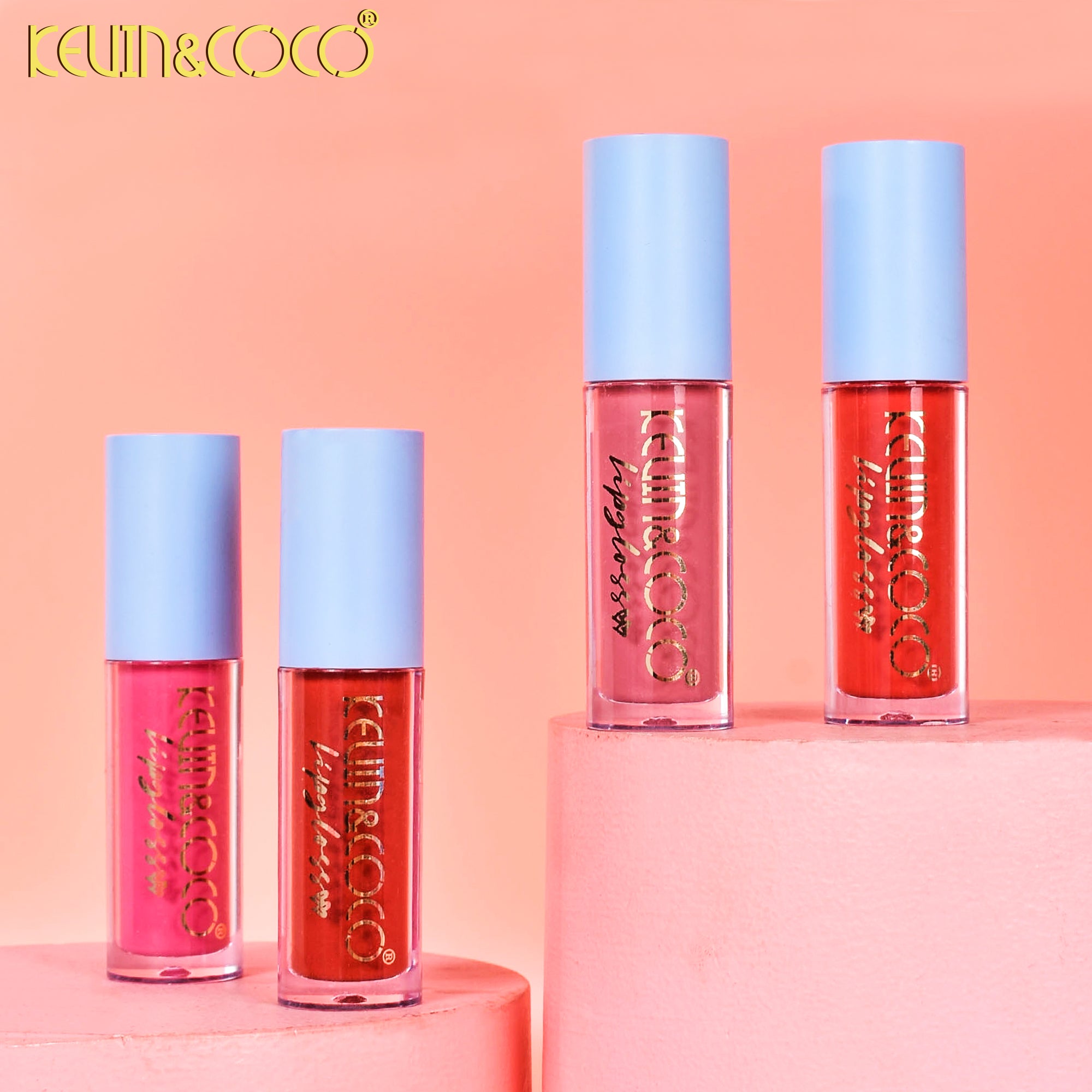 4-Color Born To Be Happy Lip Gloss Set (KC243808)