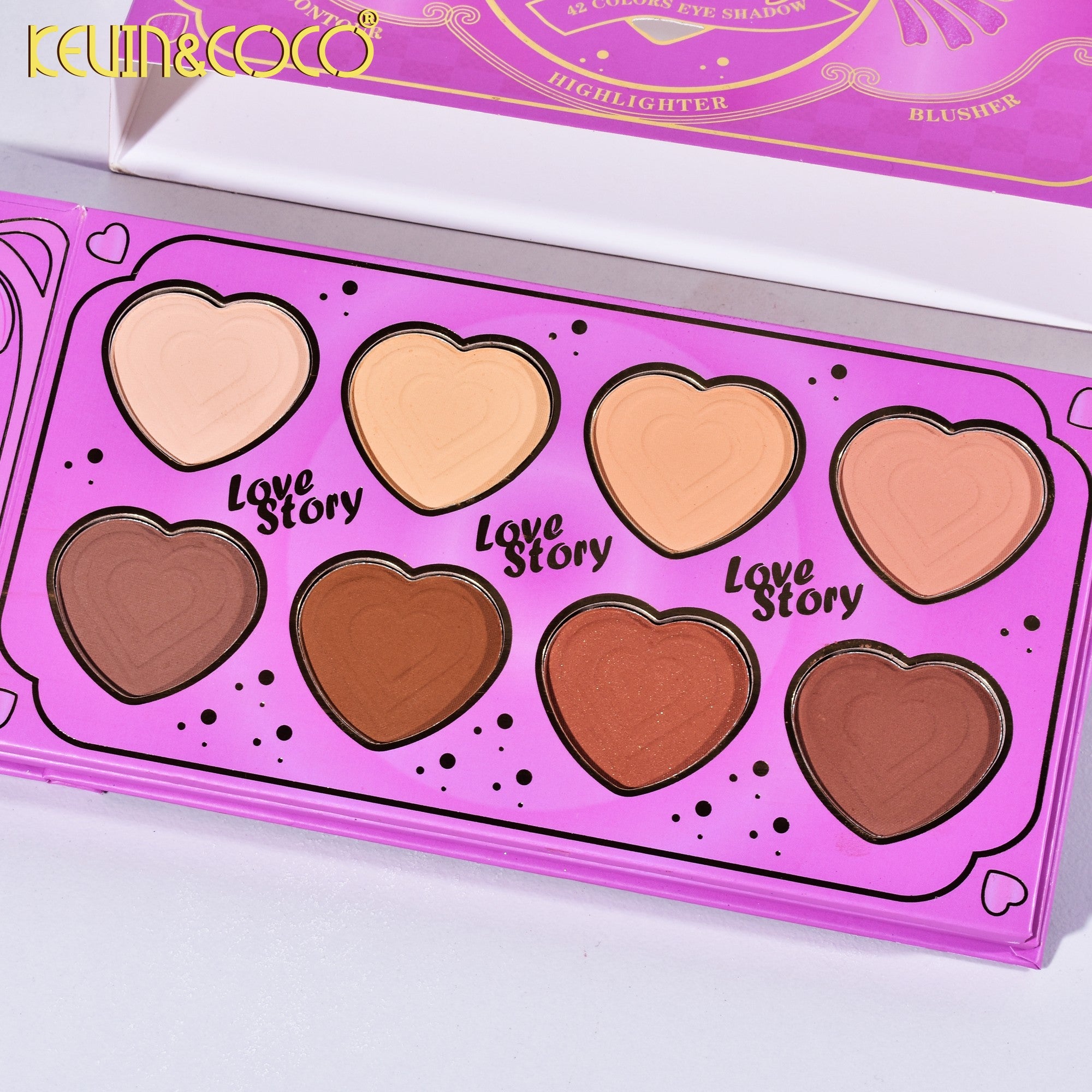 42-Color Love Story Makeup Palette (KC244683)