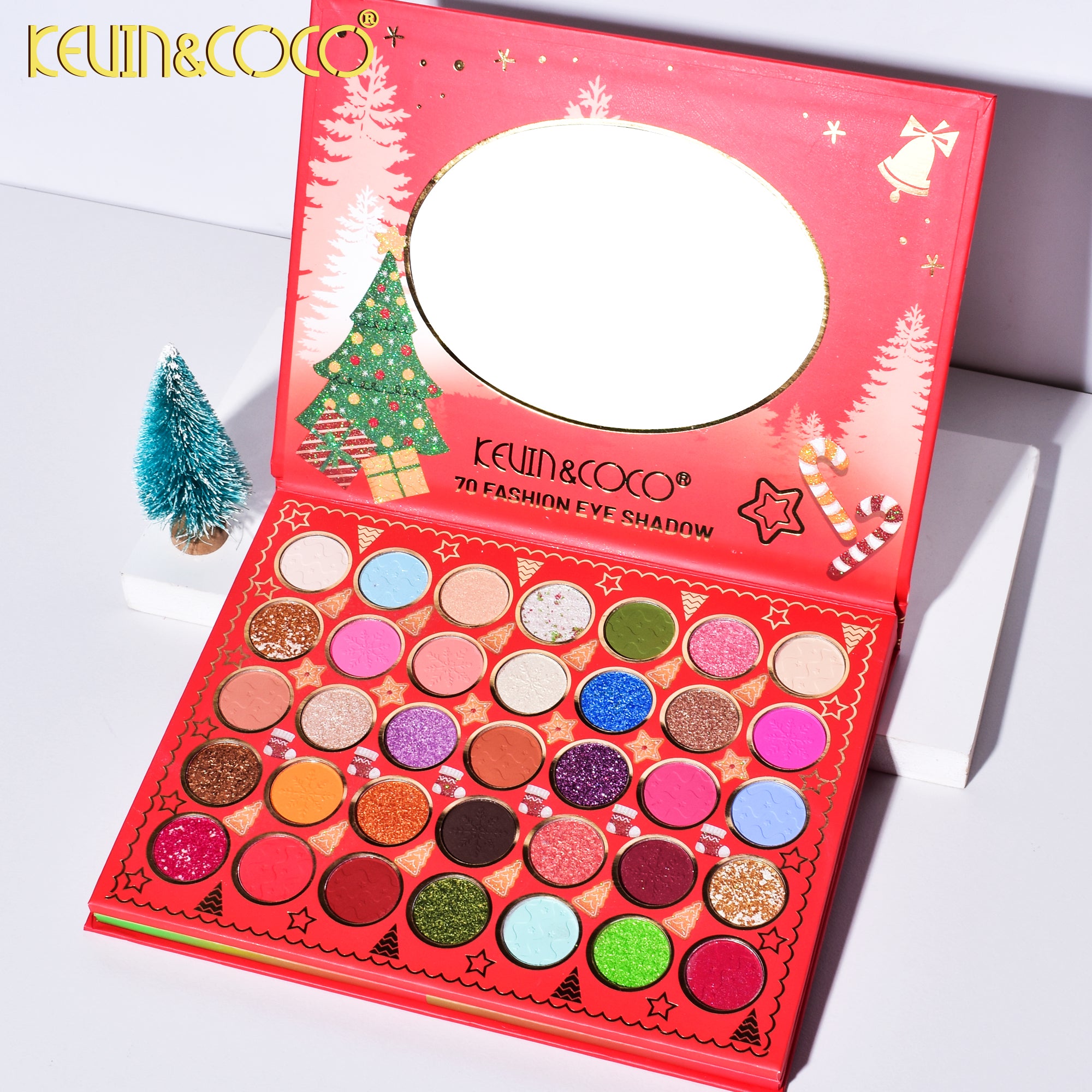 【Christmas Edition】70-Color Christmas Wonderland Eyeshadow Palette