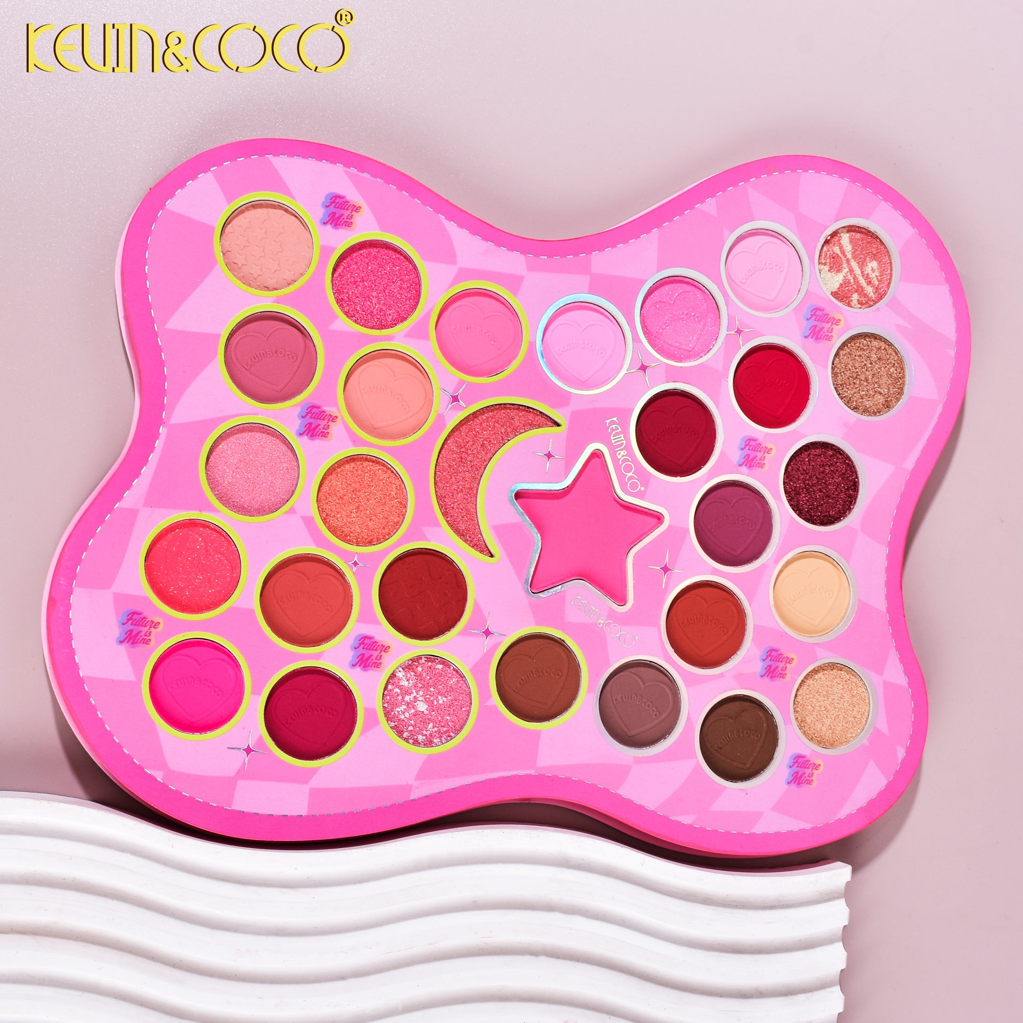 Flutter By 30-Color Eyeshadow Palette (KC244089,KC244096)